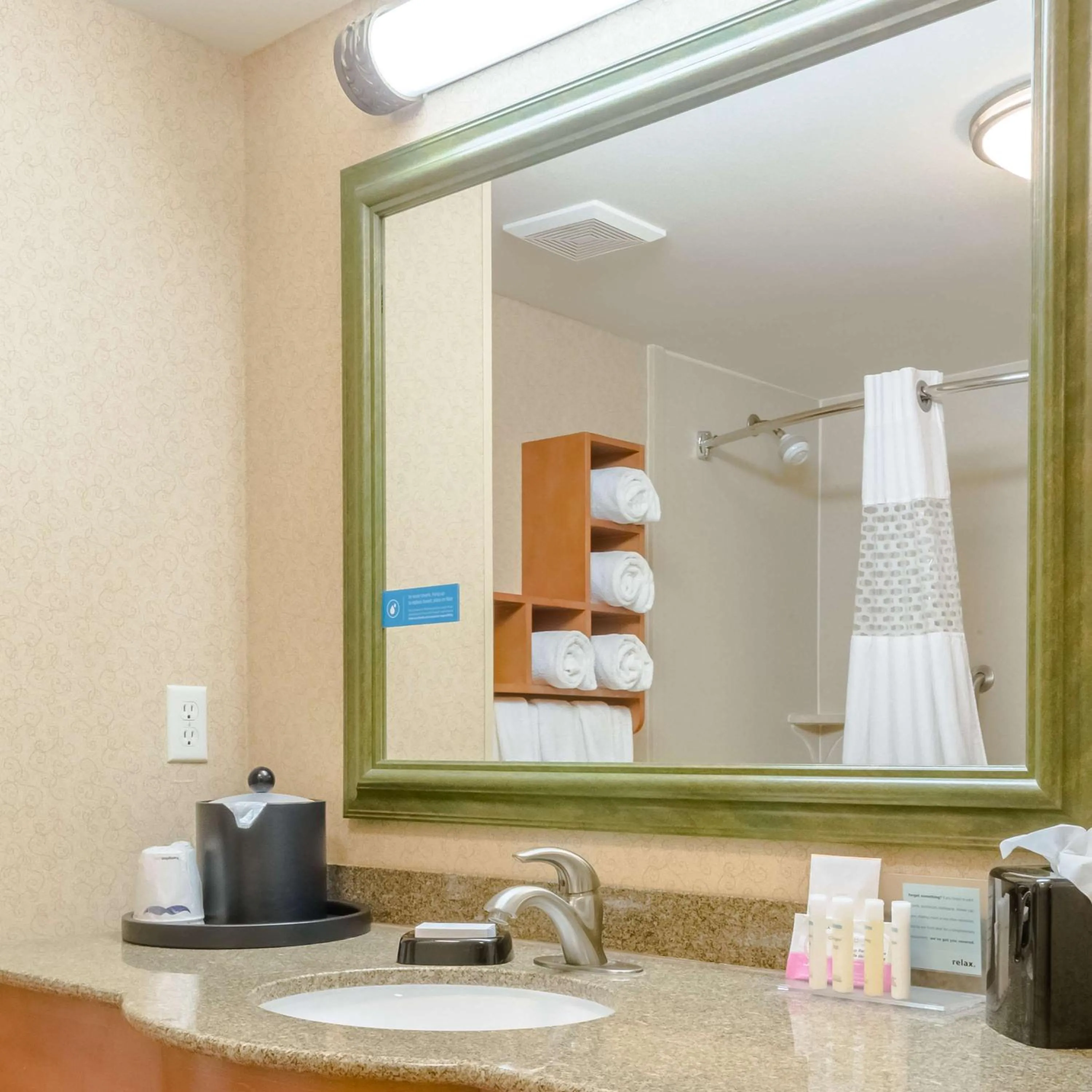 Bathroom in Hampton Inn & Suites by Hilton Tomball Houston NW