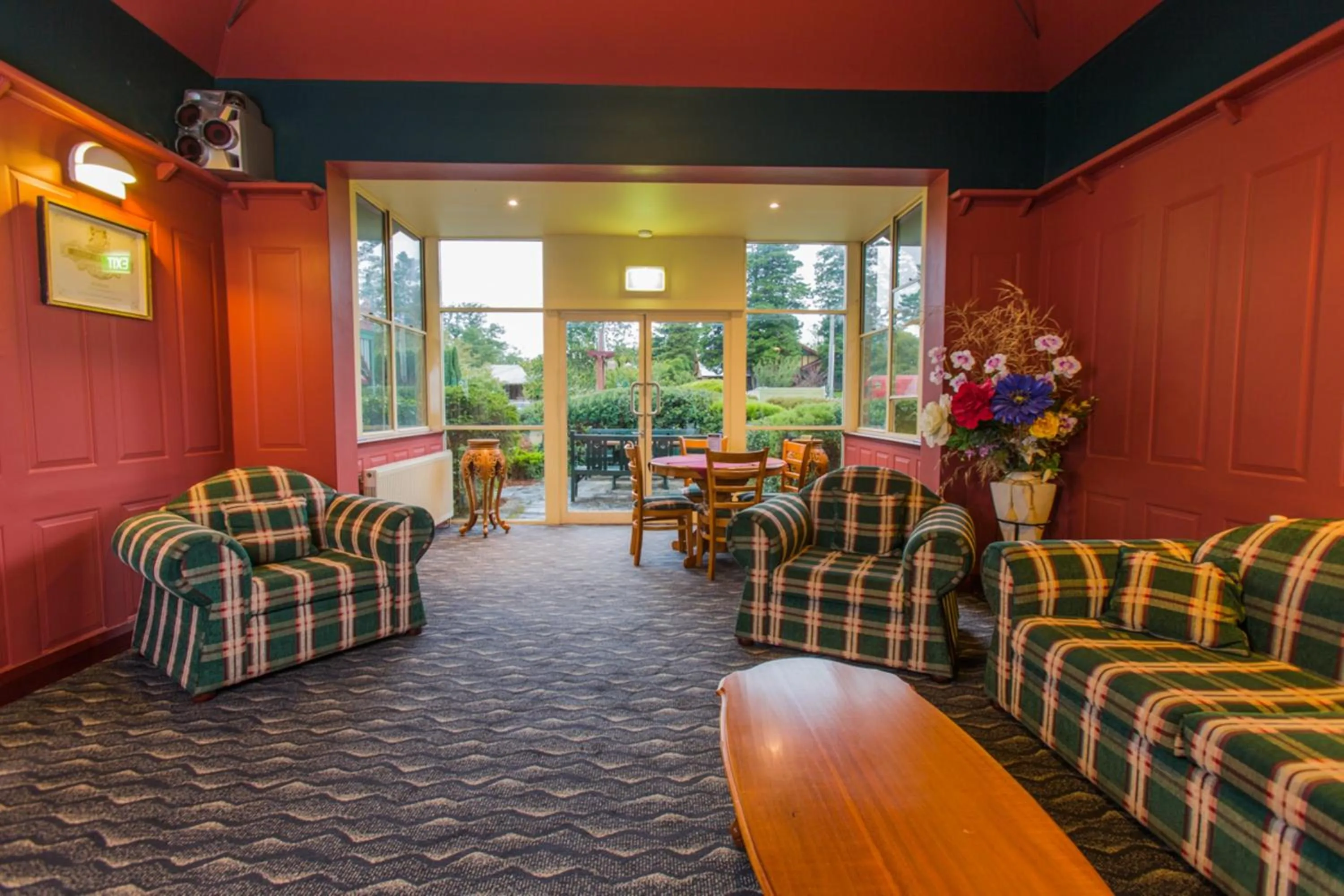 Seating area in La Maison Boutique Hotel
