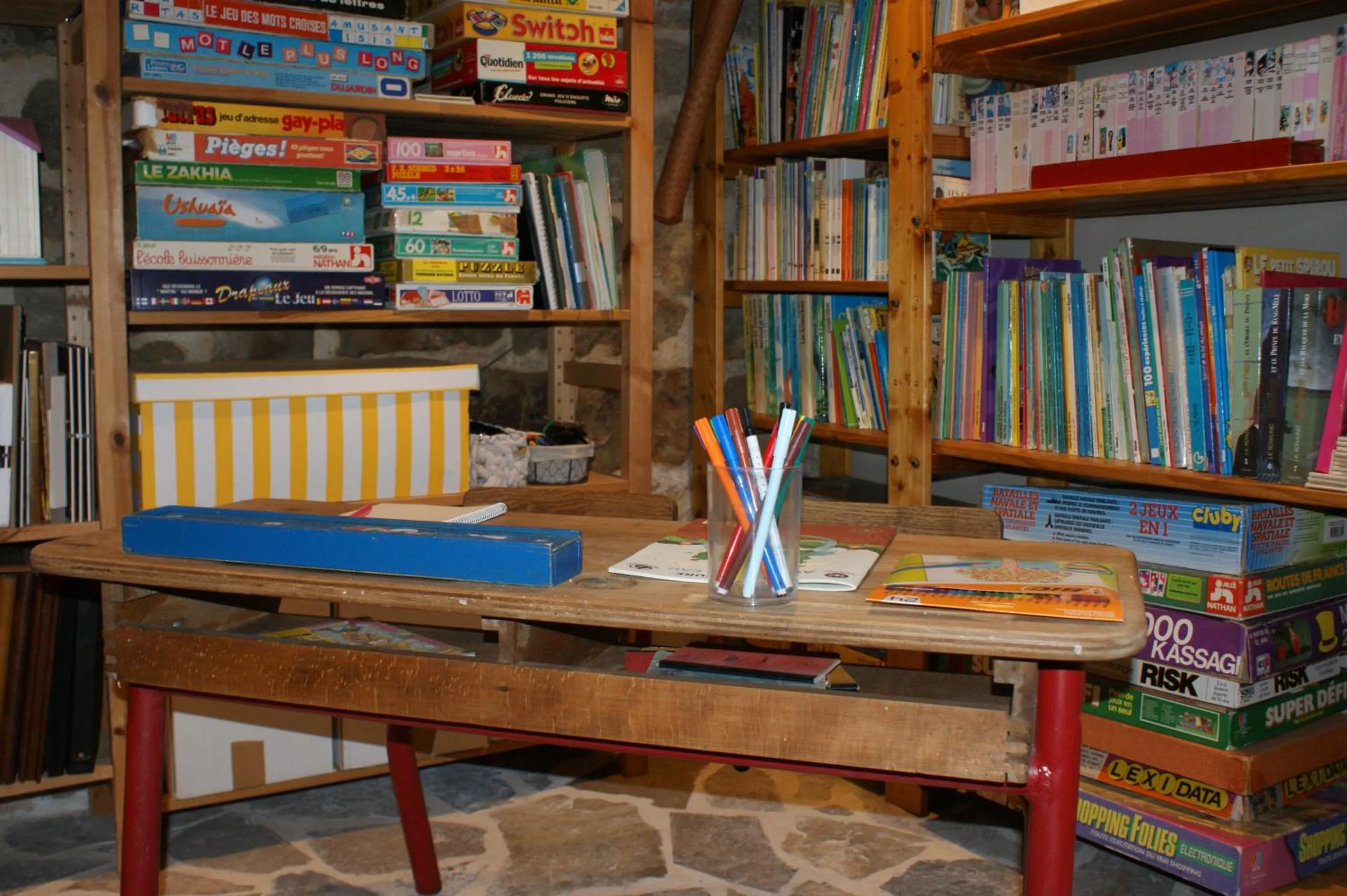 Children play ground in Les FREJALS