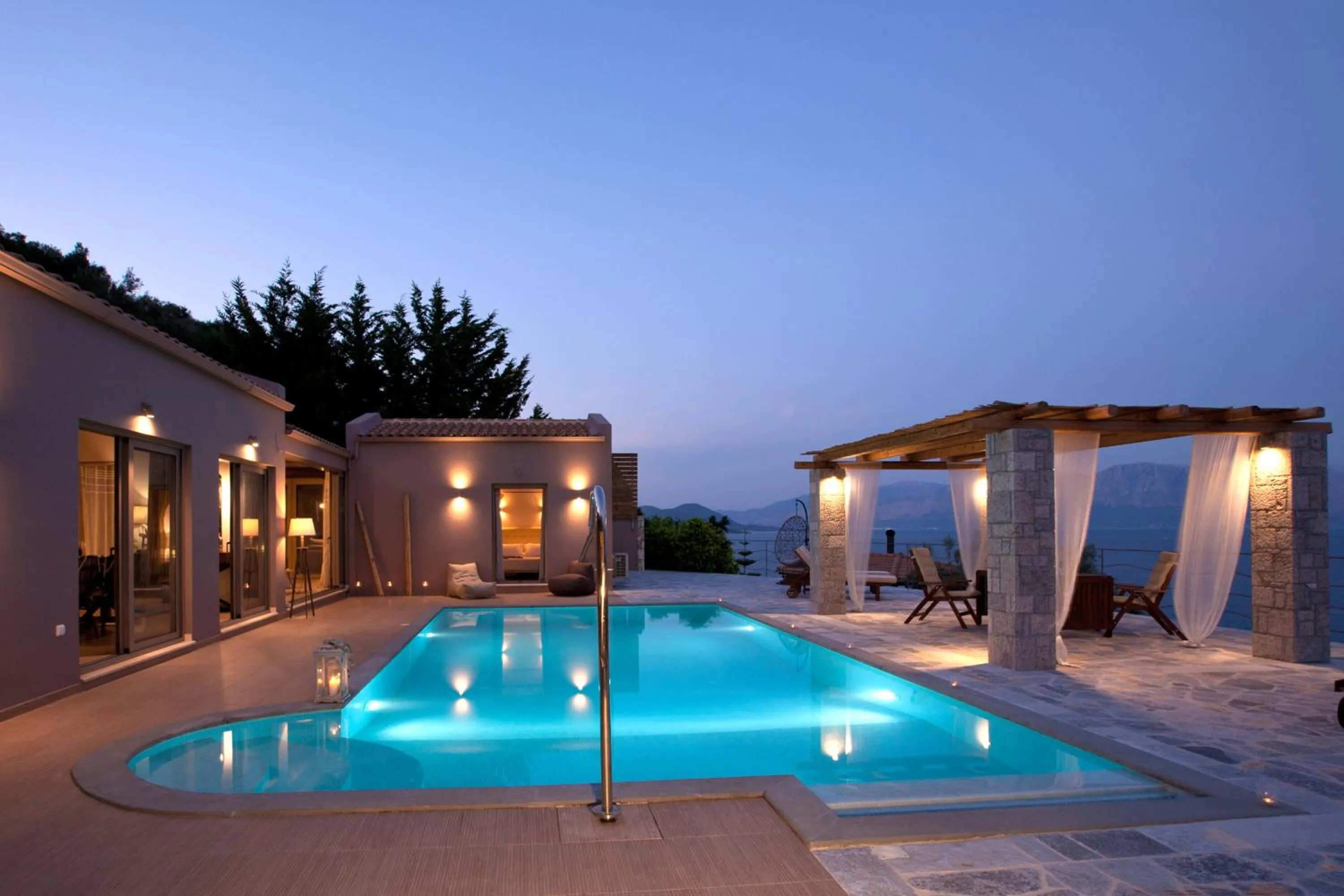Swimming pool in Celestia Villas