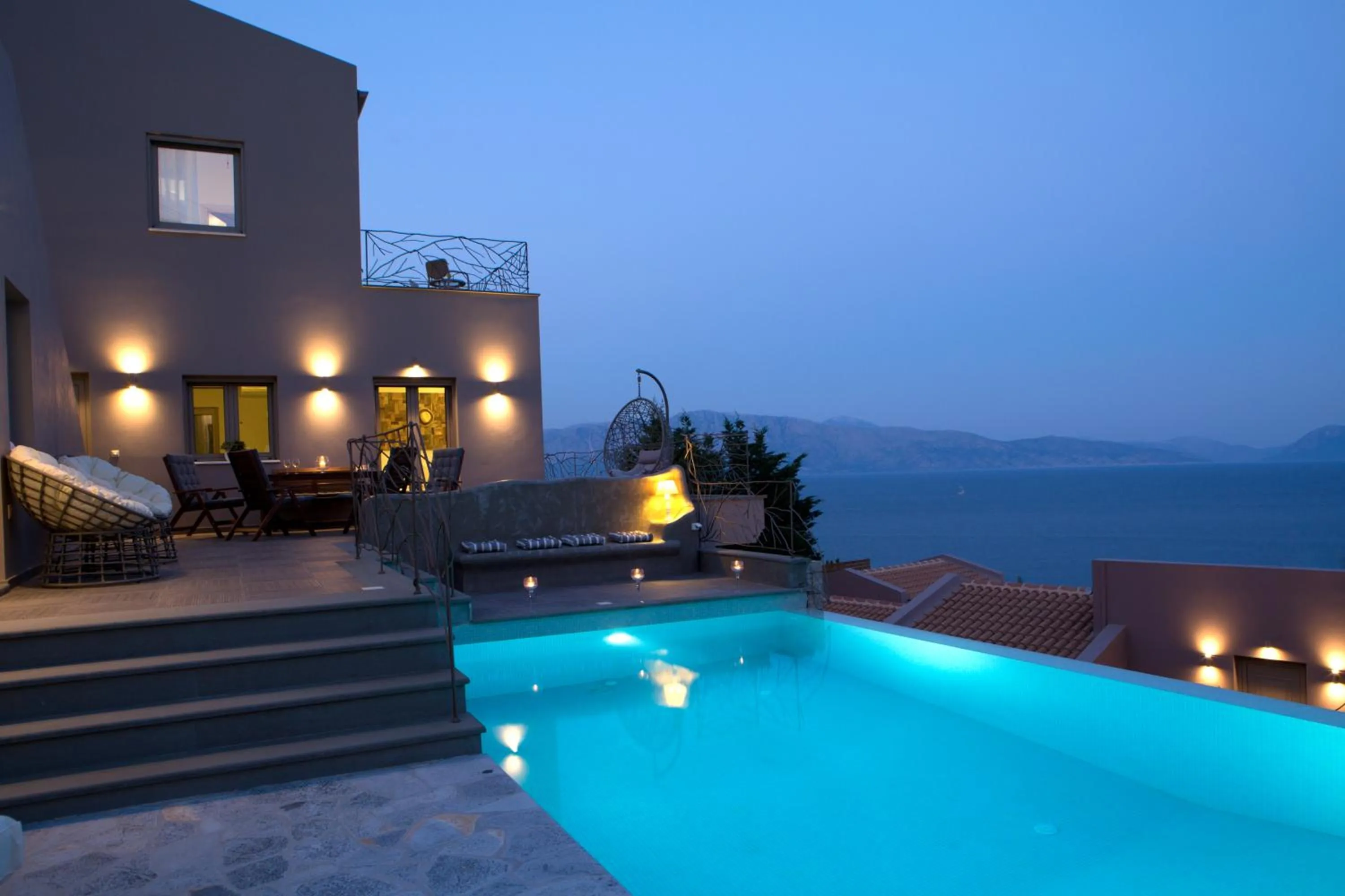 Swimming pool in Celestia Villas