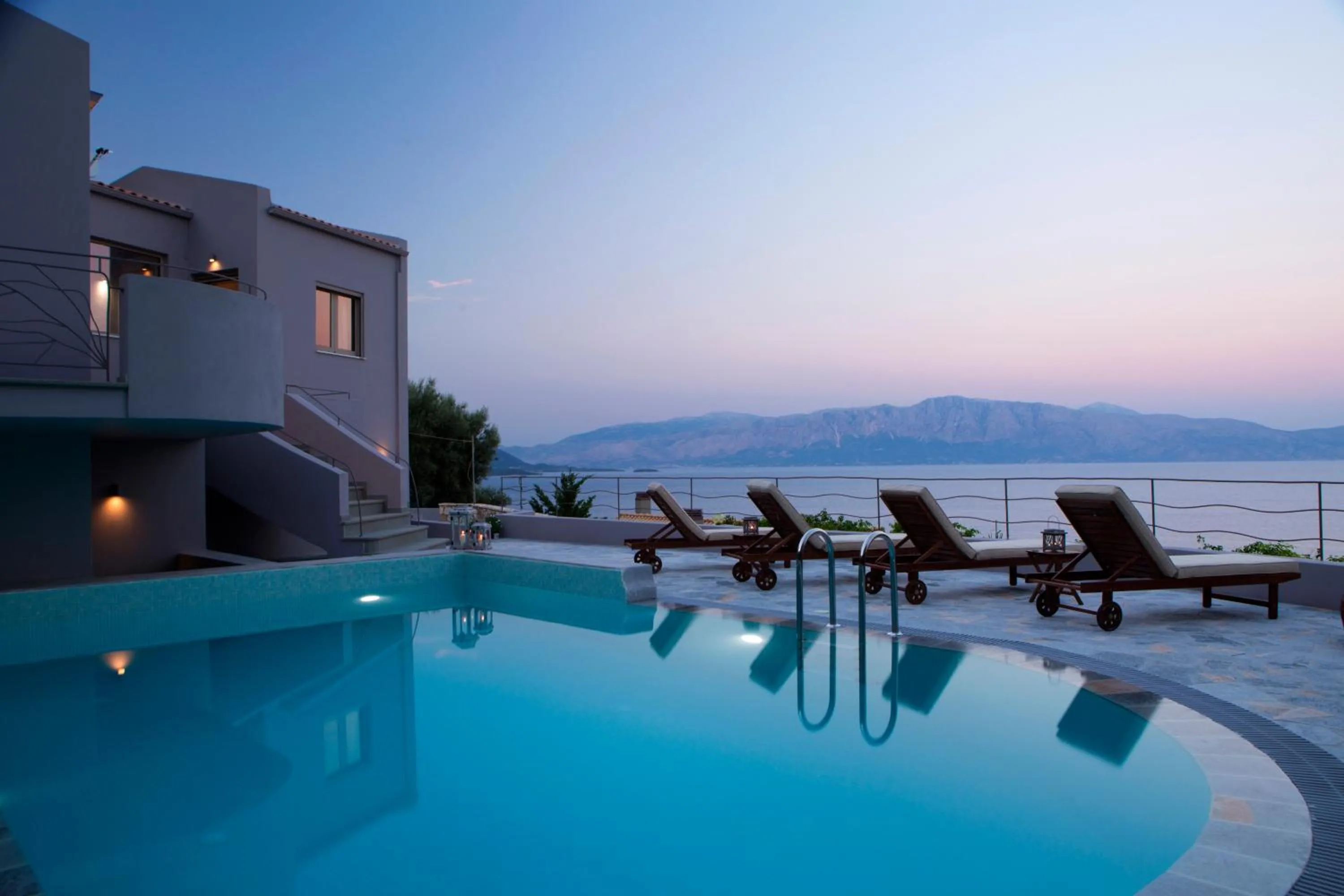 Swimming pool in Celestia Villas