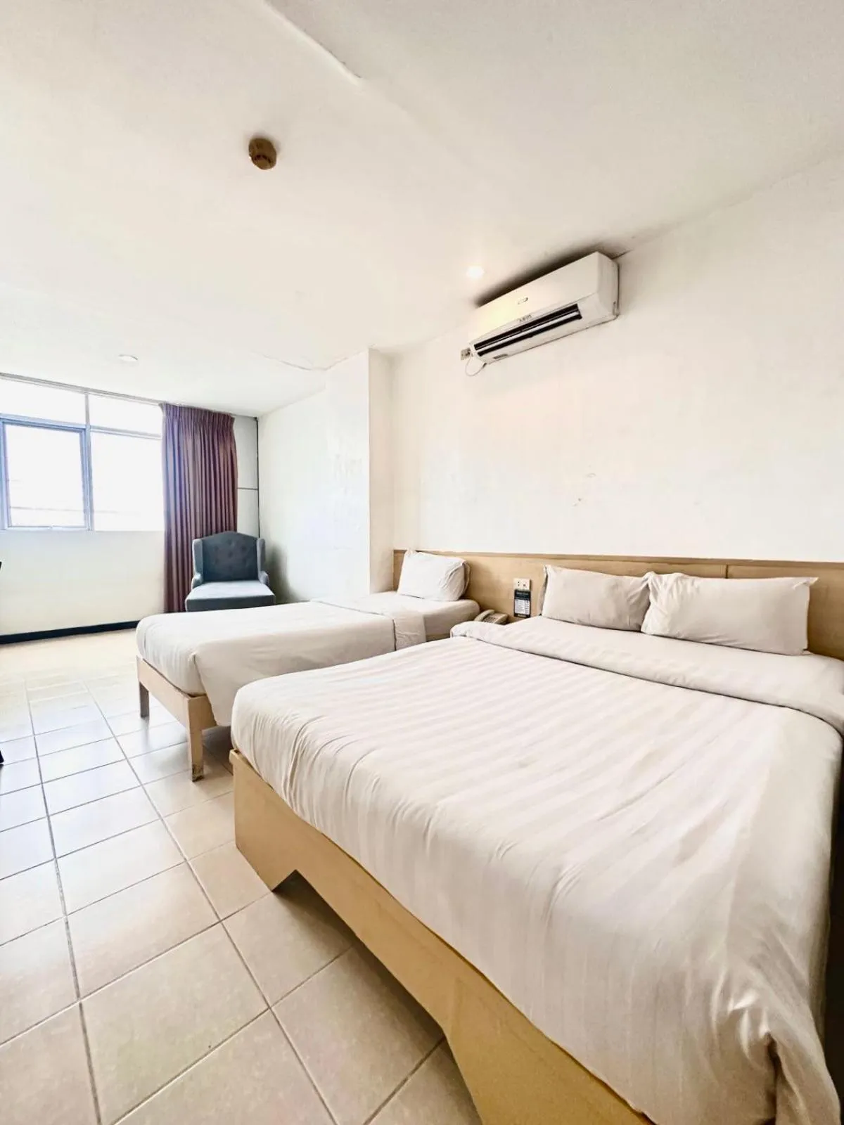 Bed in Hotel Pier Cuatro