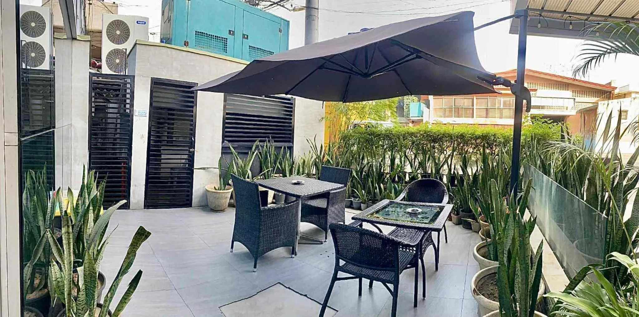 Garden in Hotel Pier Cuatro