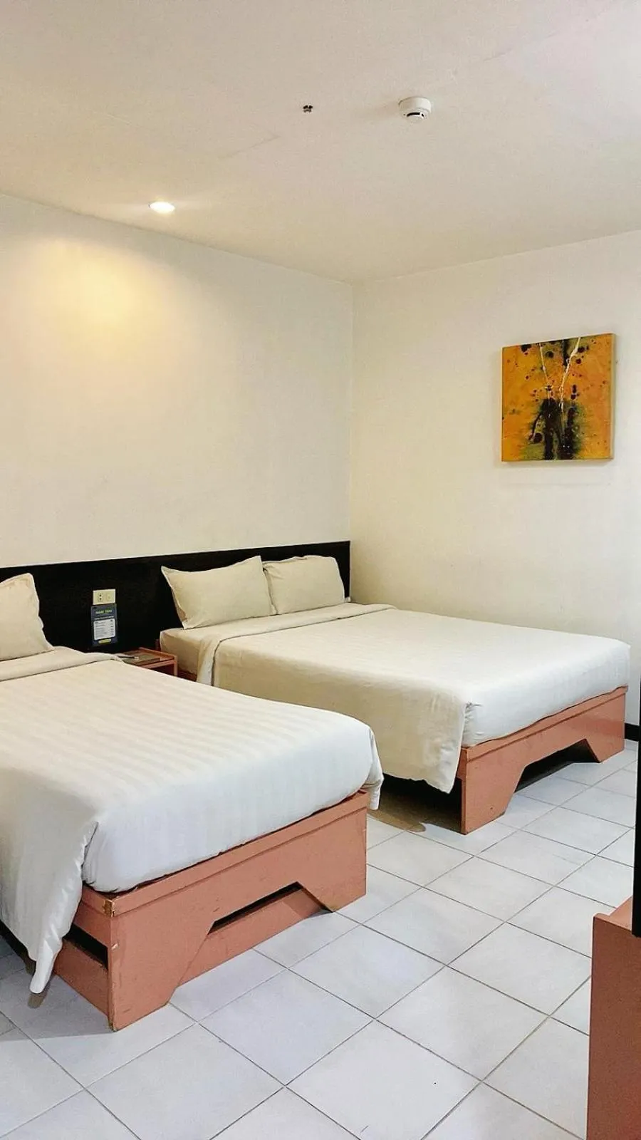 Bed in Hotel Pier Cuatro