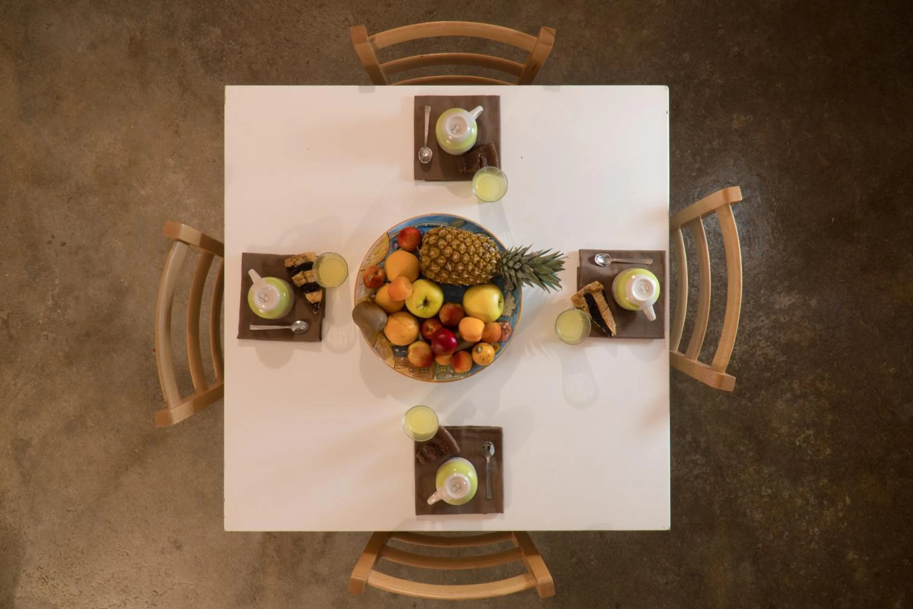 Food and drinks in Casina Bellanova