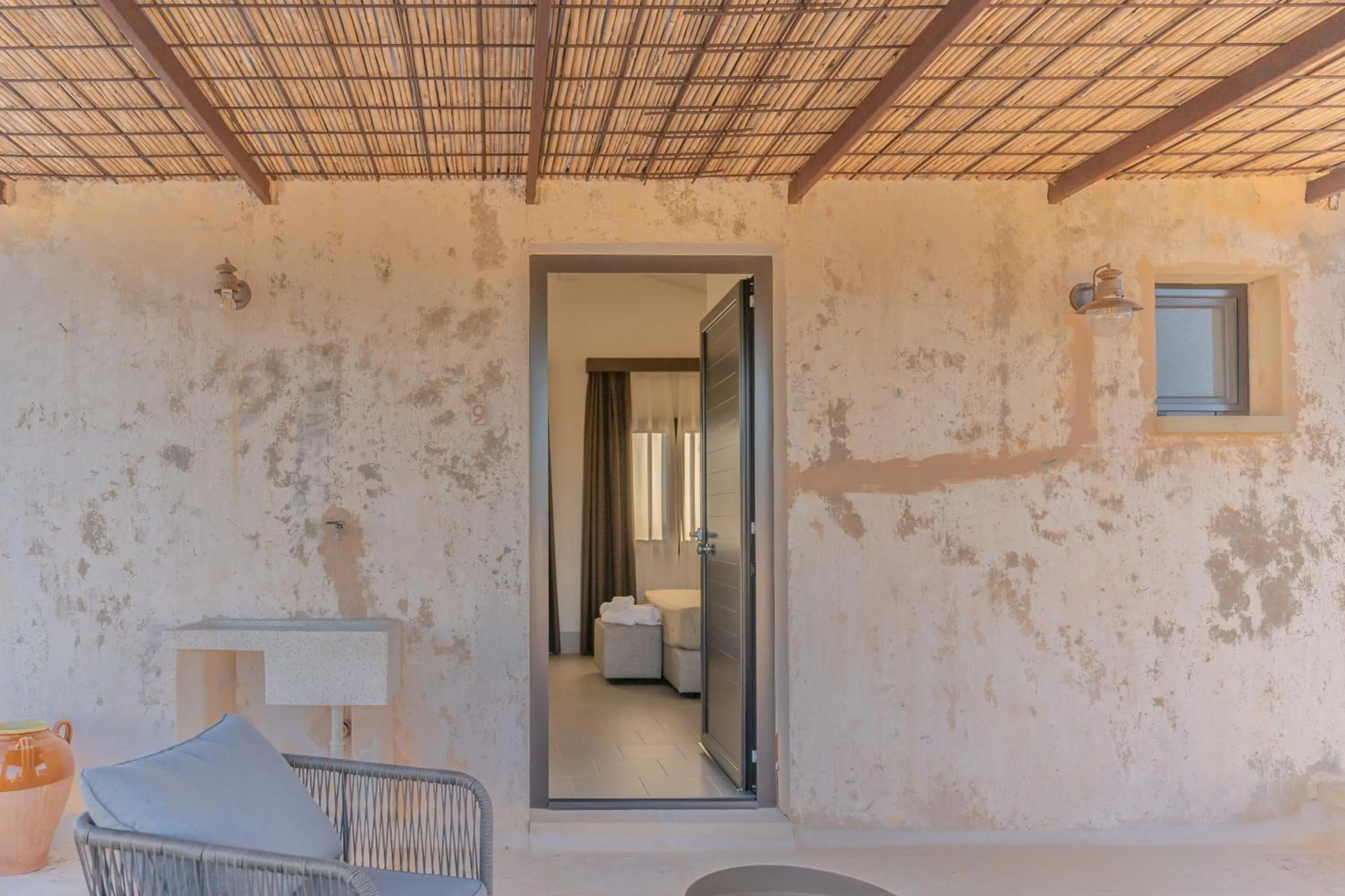 Seating area in Casina Bellanova