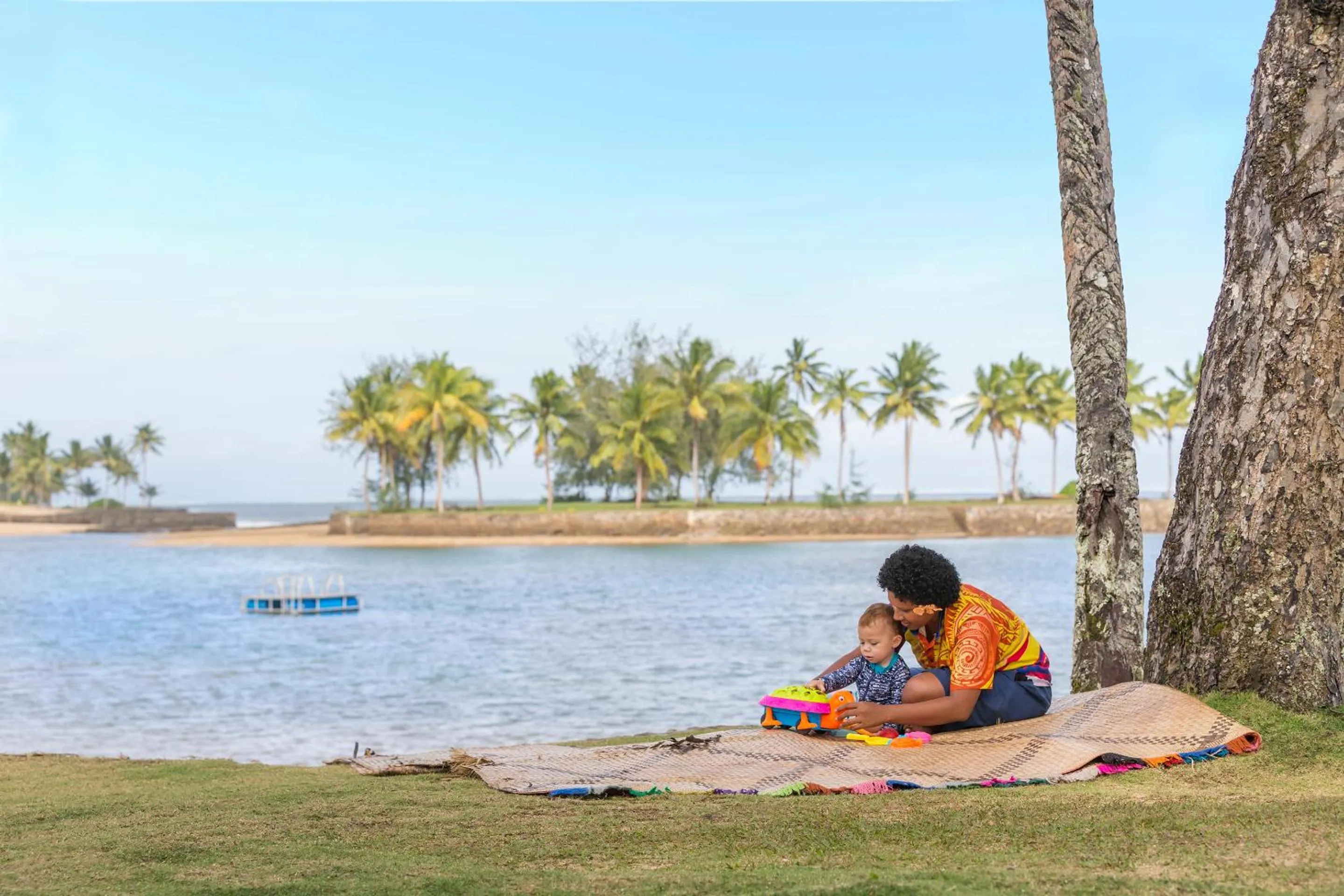 People in The Naviti Resort