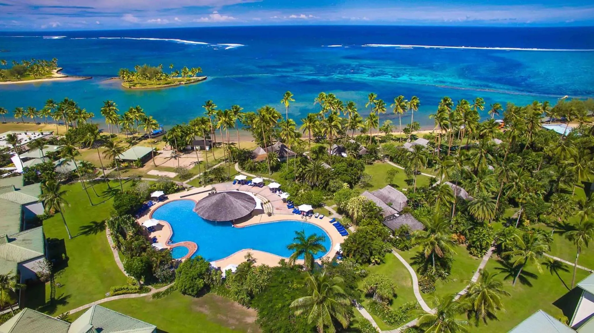 Bird's eye view in The Naviti Resort
