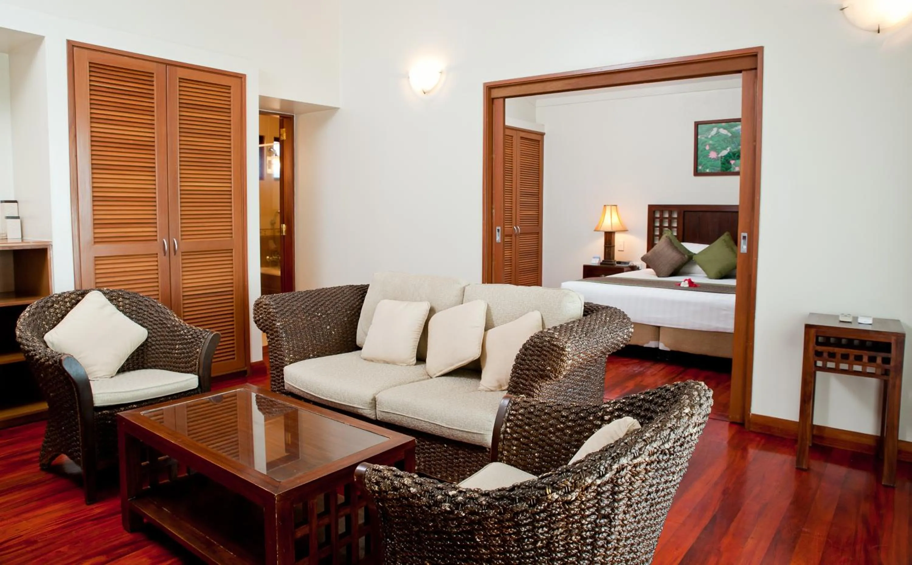 Living room, Bed in The Naviti Resort