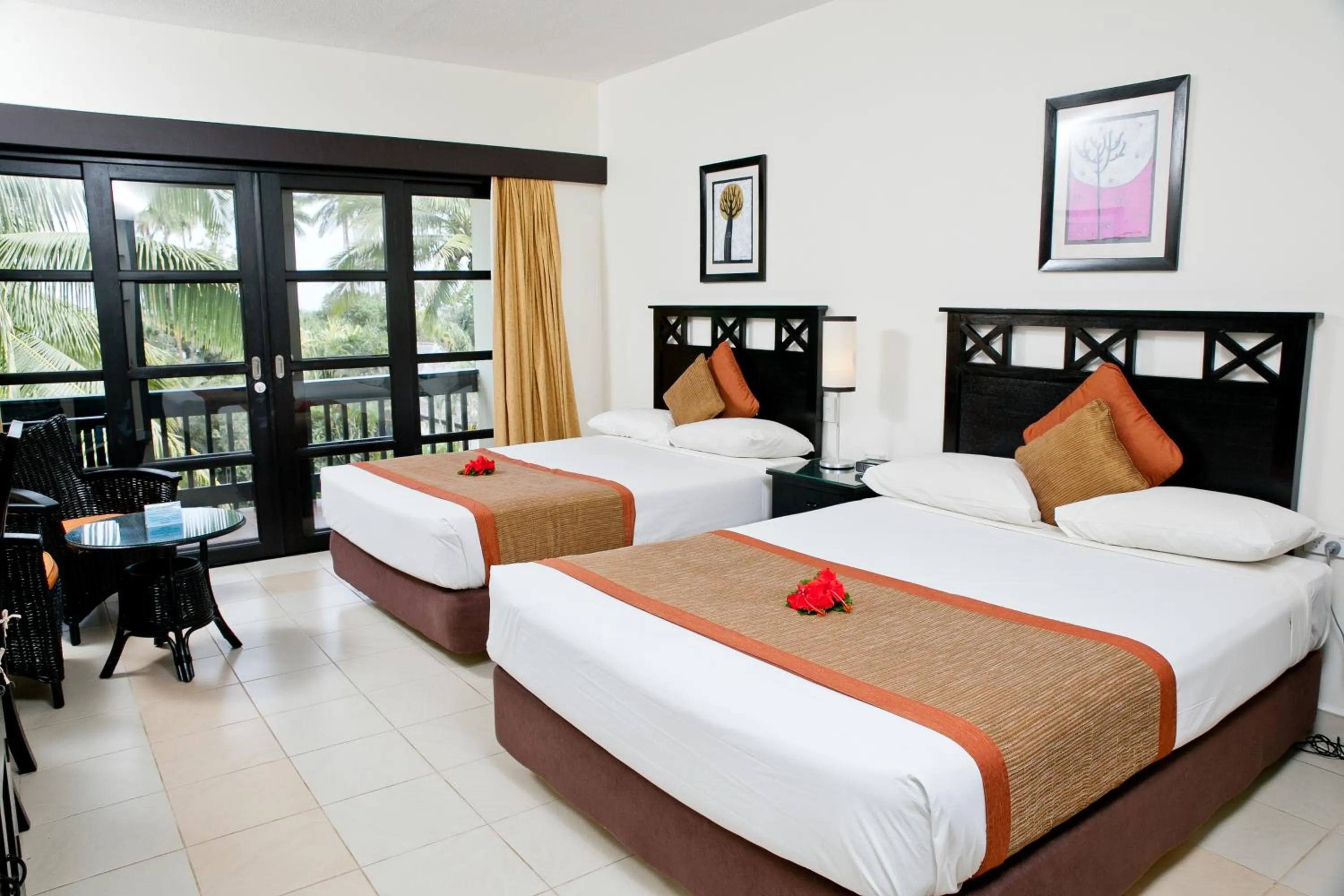 Bed in The Naviti Resort