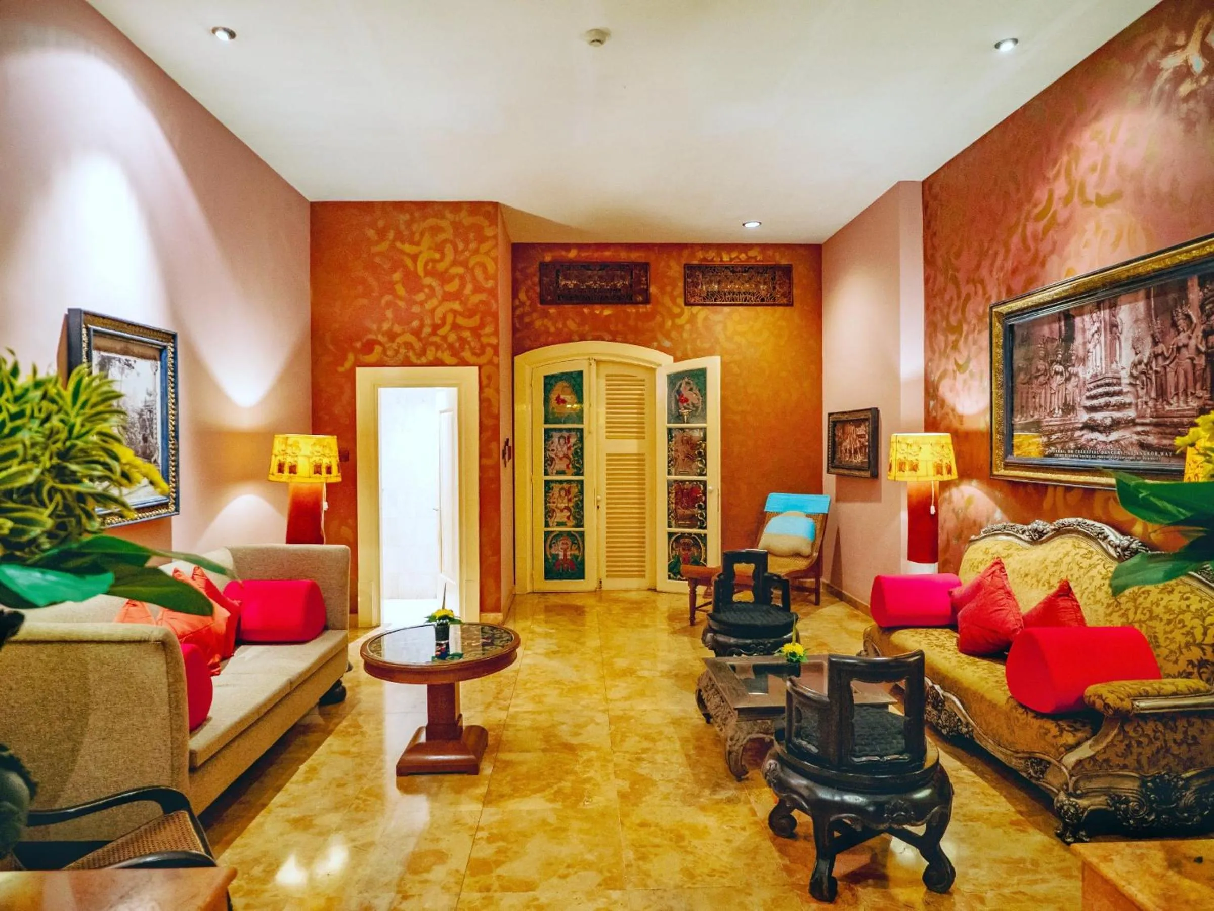 Living room in Hotel Tugu Malang