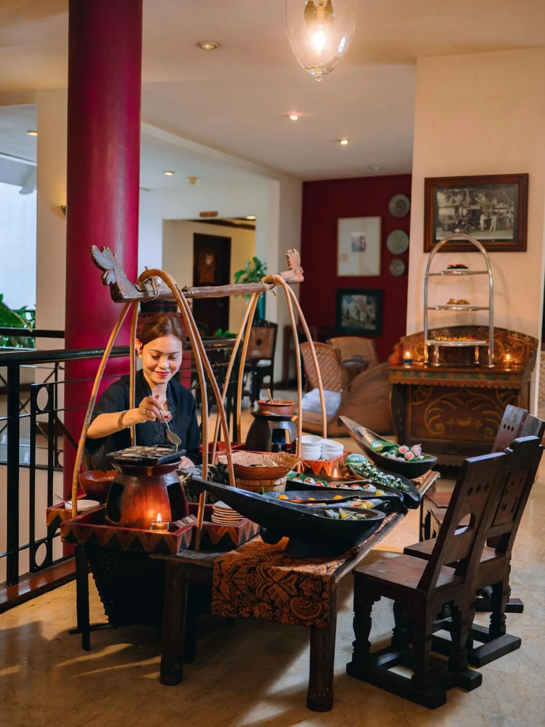 Food and drinks in Hotel Tugu Malang