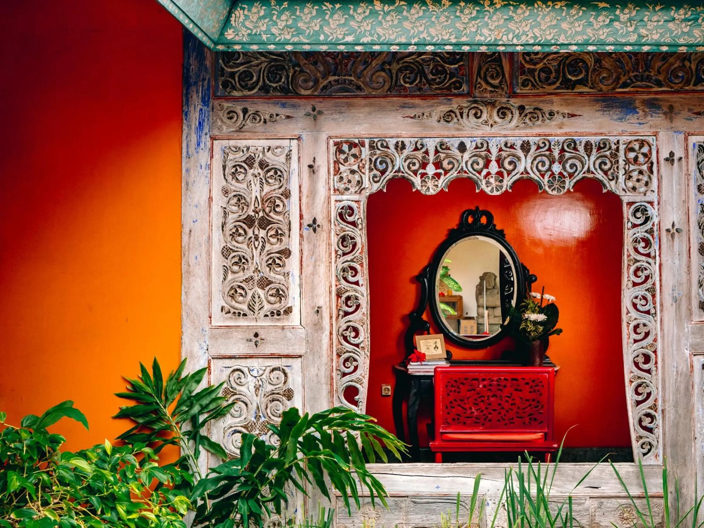 Decorative detail in Hotel Tugu Malang