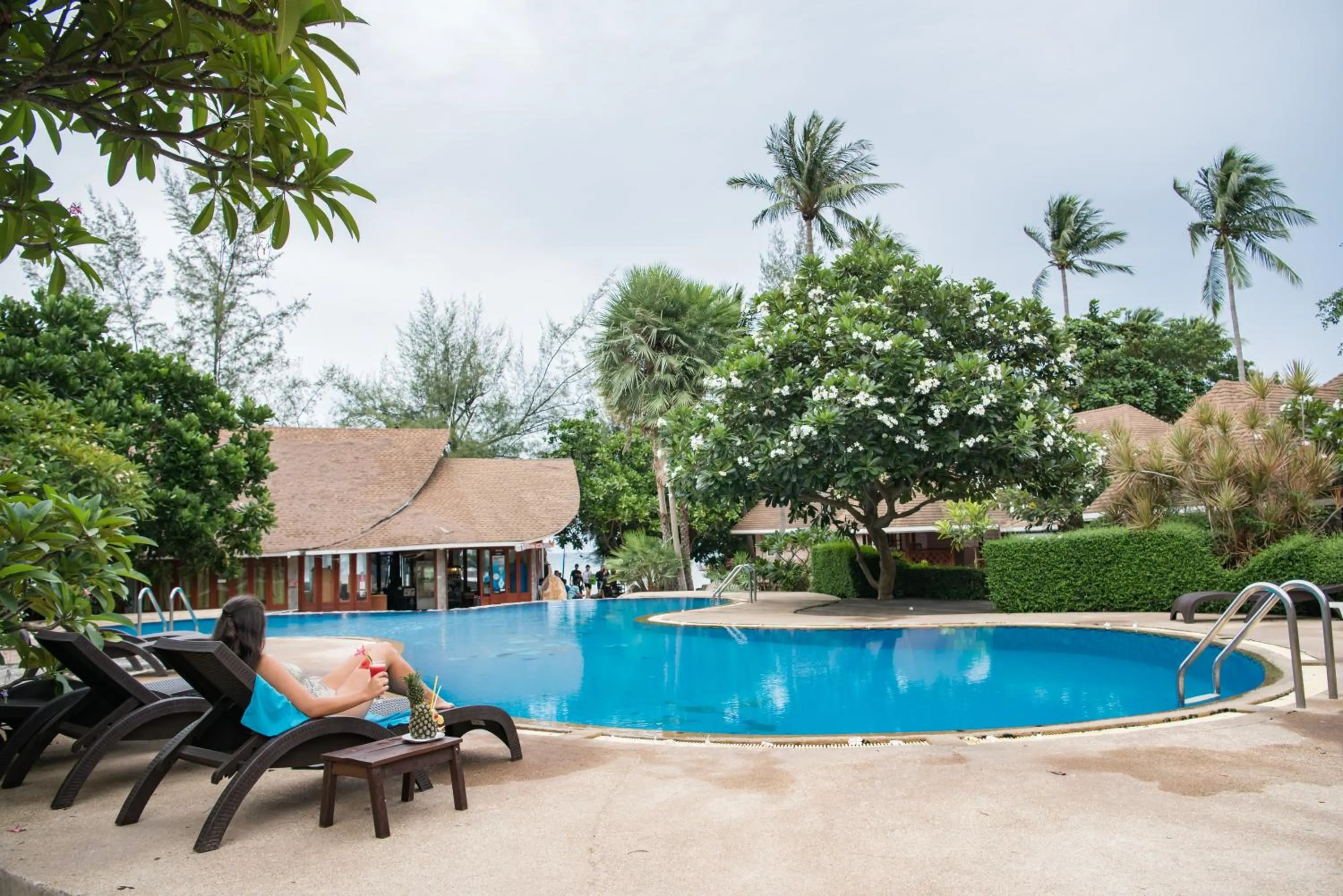 Swimming pool in Koh Tao Coral Grand Resort