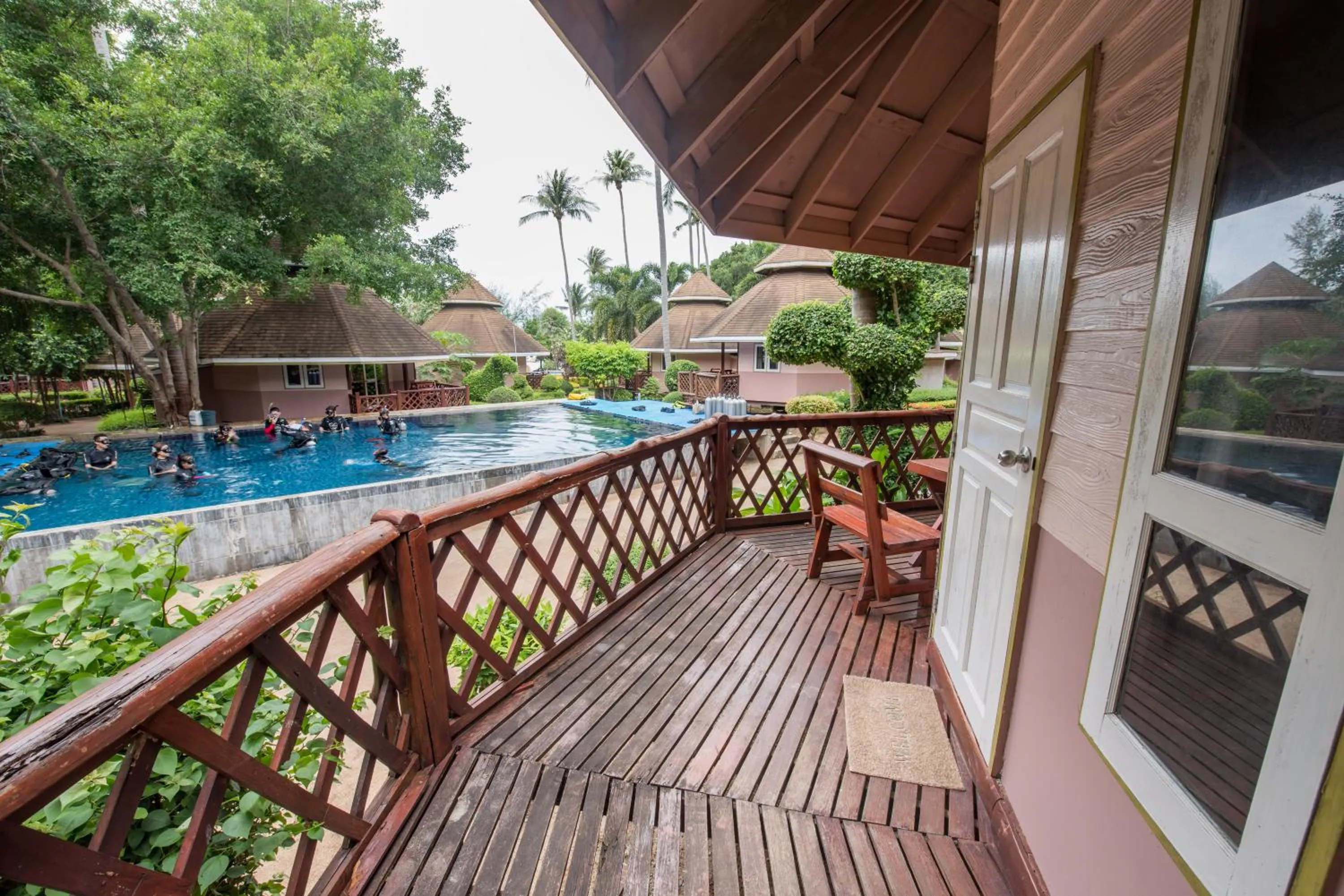 Balcony/Terrace in Koh Tao Coral Grand Resort