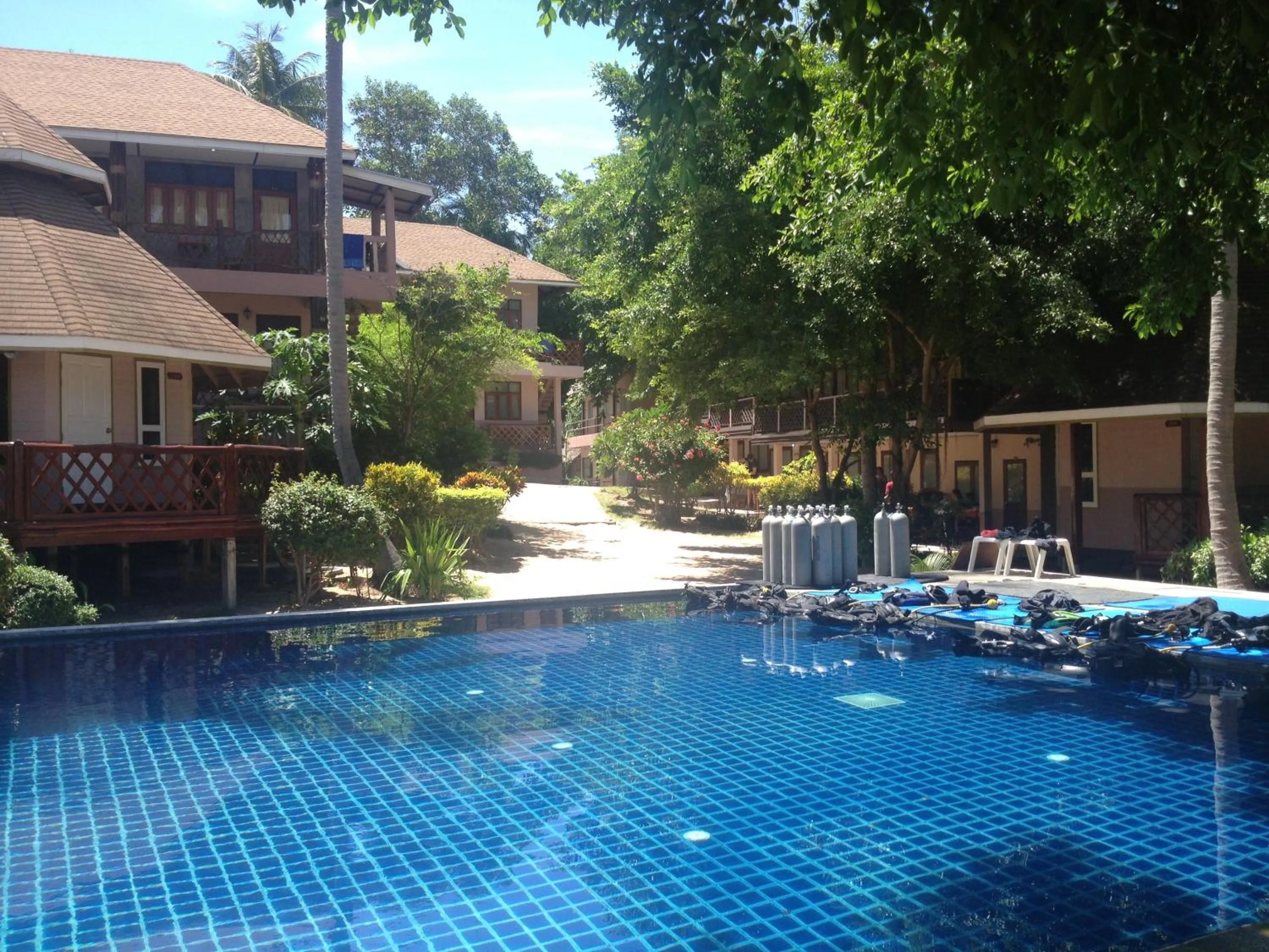 Swimming pool in Koh Tao Coral Grand Resort