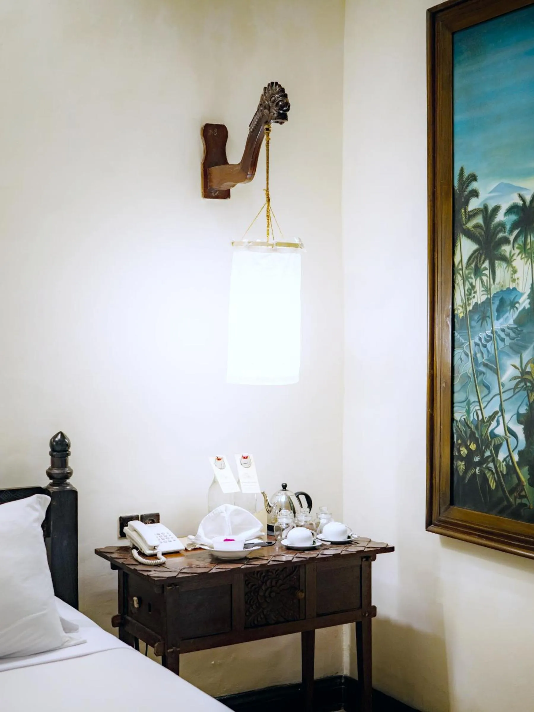 Bed in Hotel Tugu Blitar