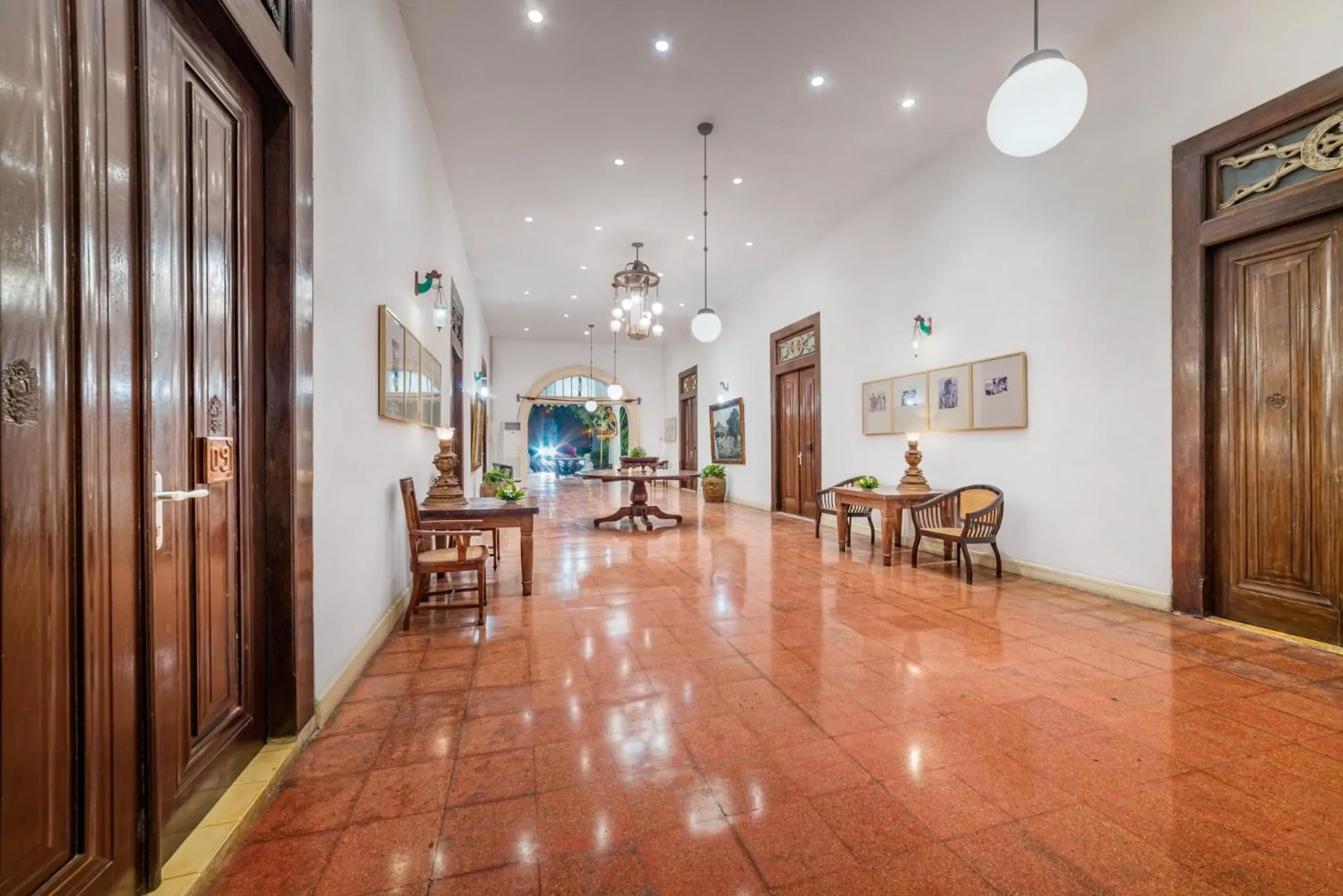 Seating area in Hotel Tugu Blitar