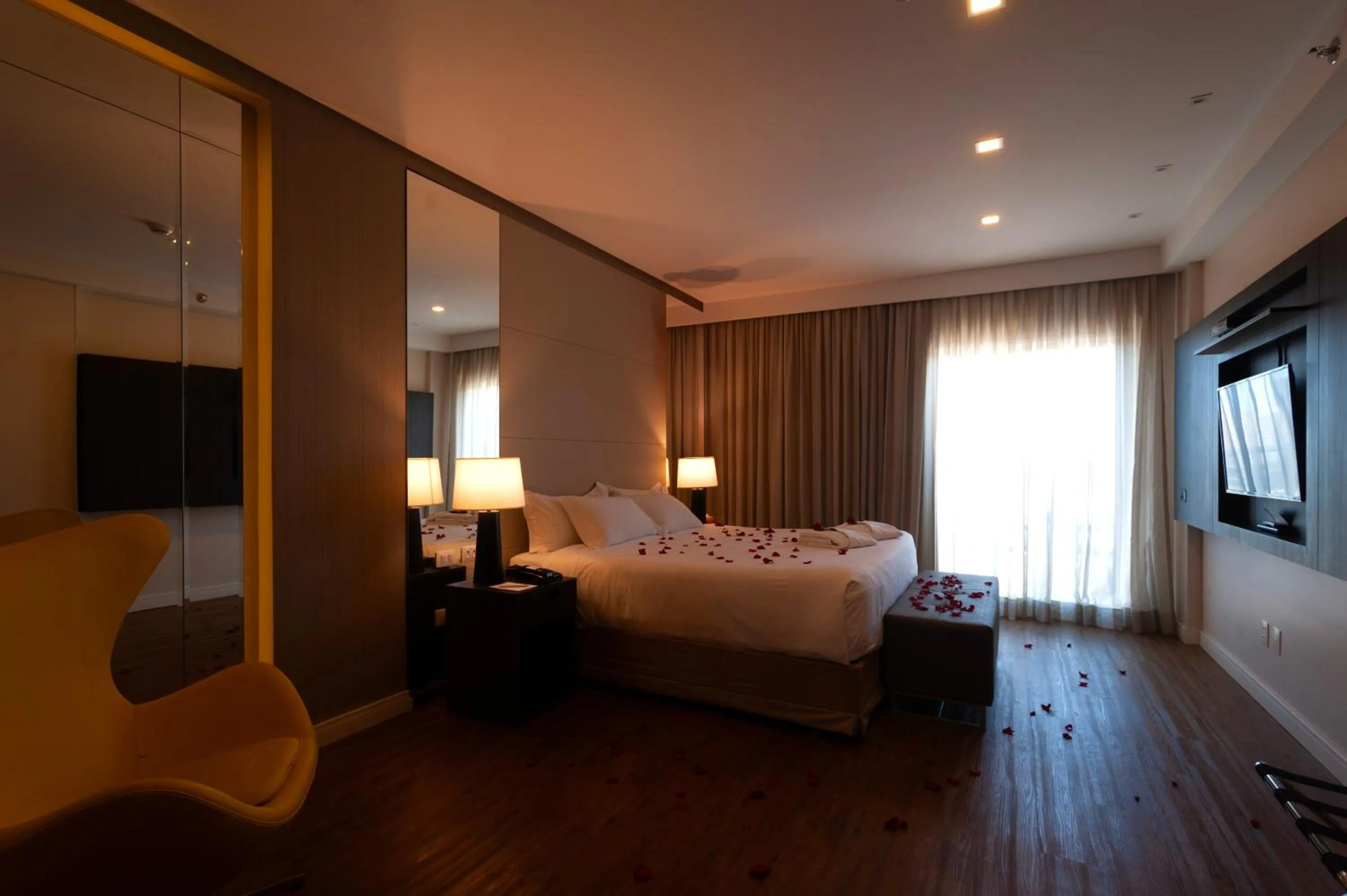 Decorative detail, Bed in Radisson Hotel Anápolis