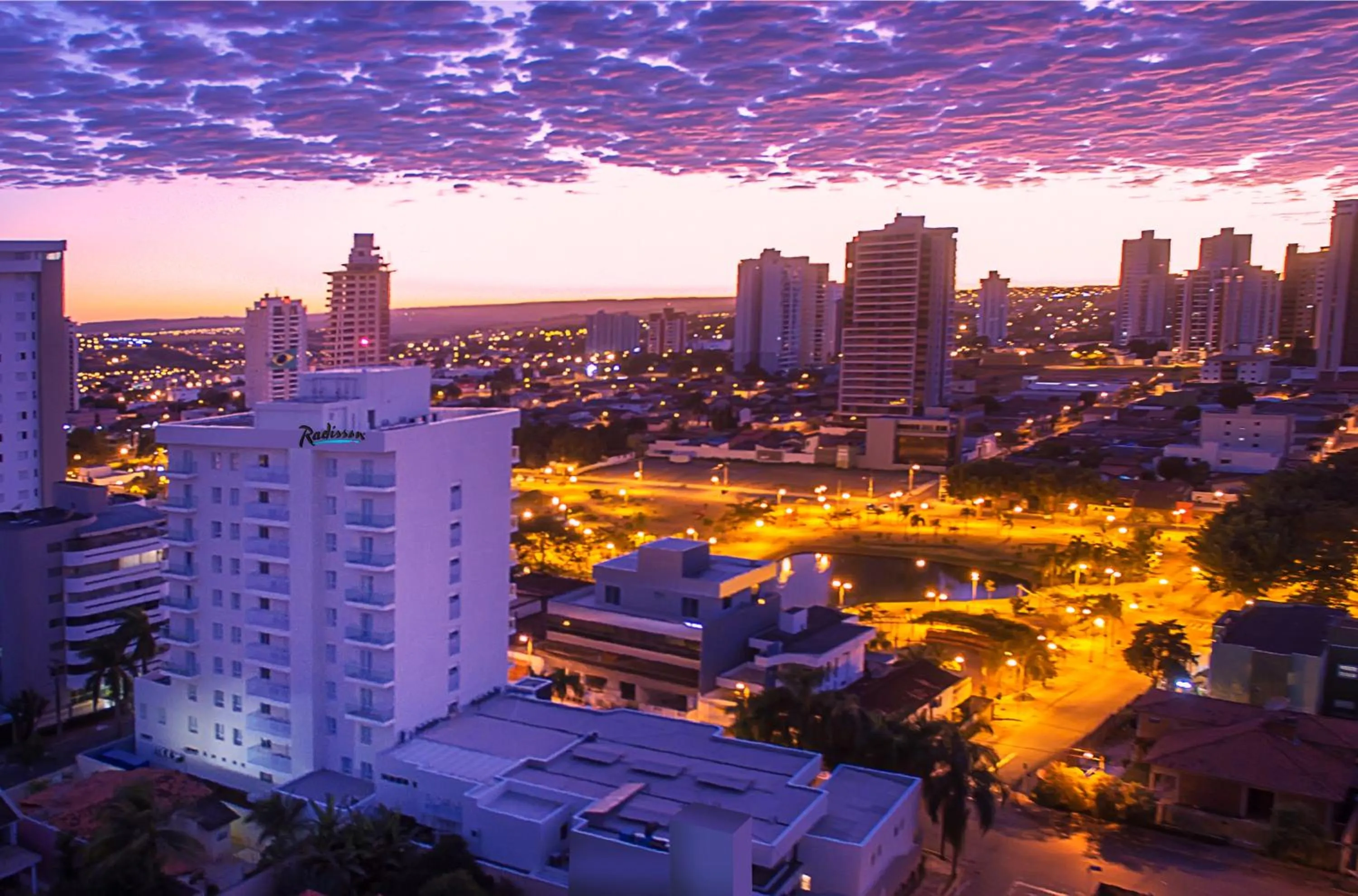 Bird's eye view in Radisson Hotel Anápolis