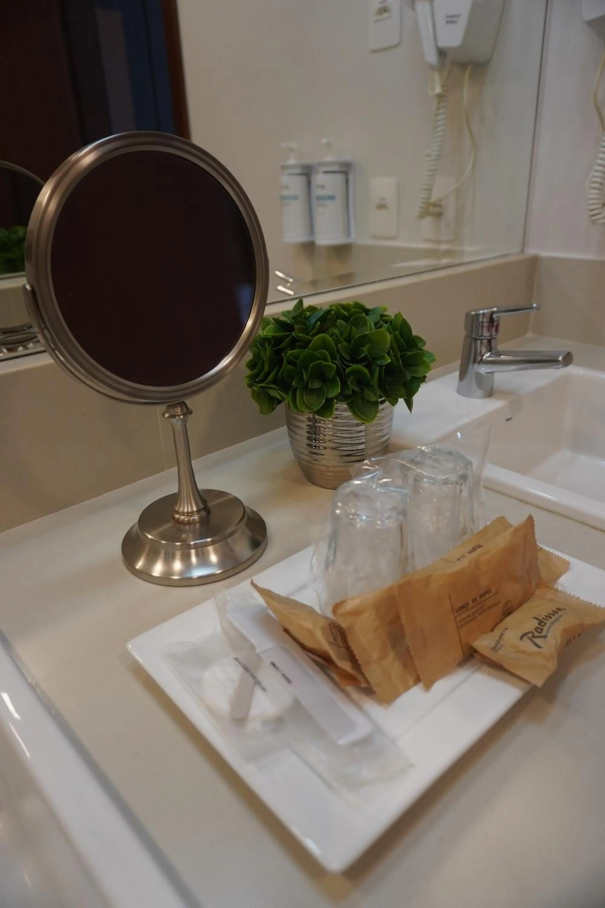 Bathroom in Radisson Hotel Anápolis