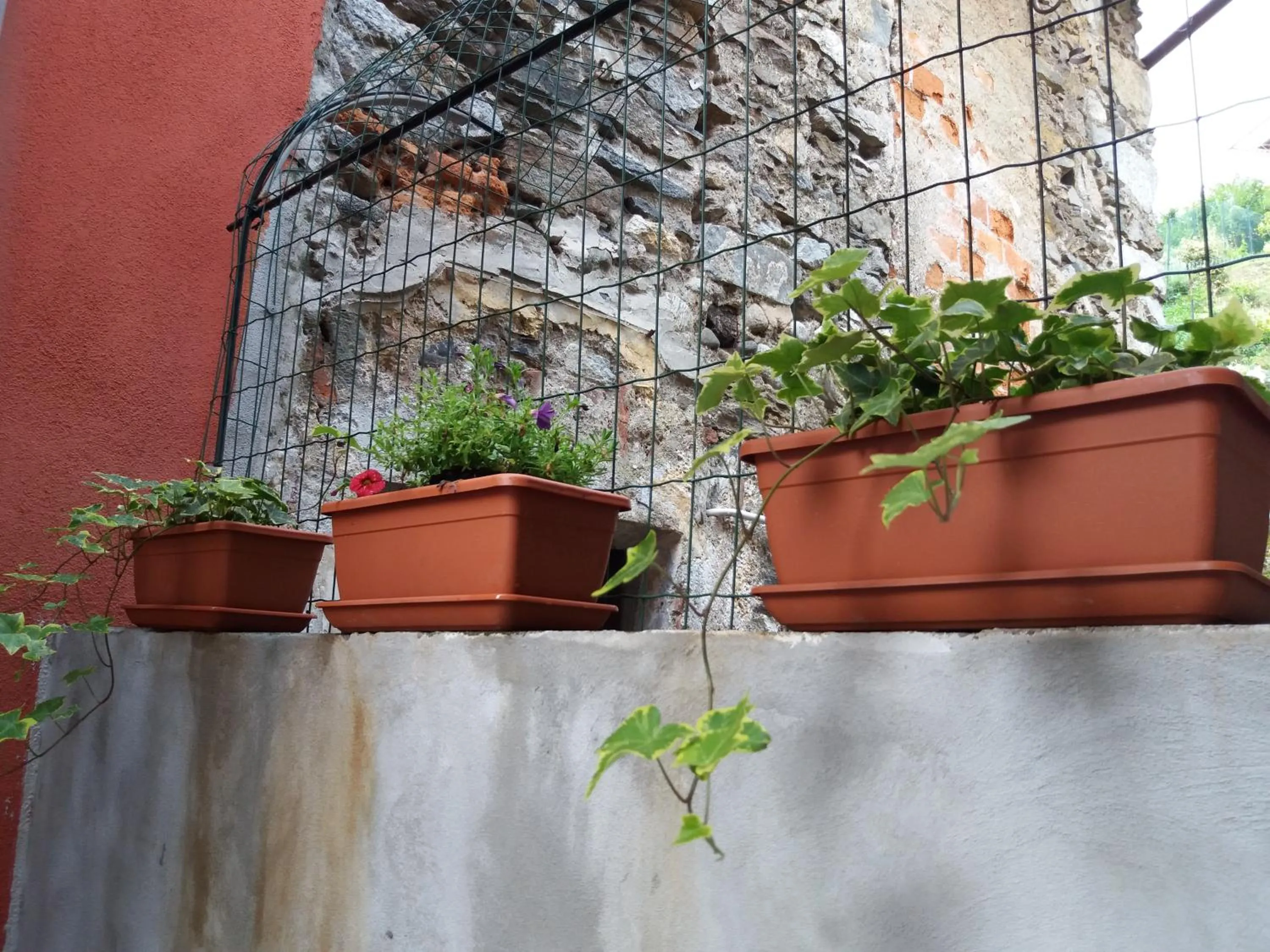 Decorative detail in Bed and Breakfast Porta Romana