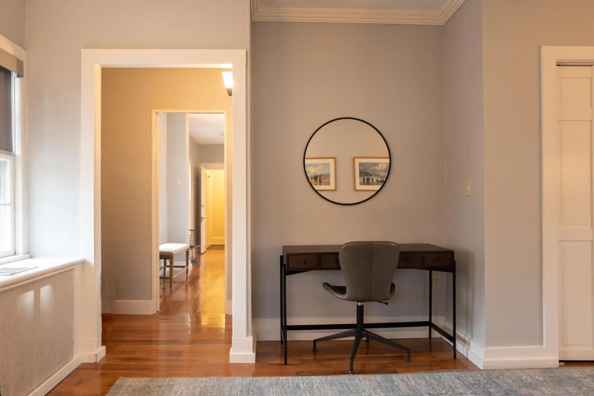 Living room in OneSixtyFive, The Inn on Park Row