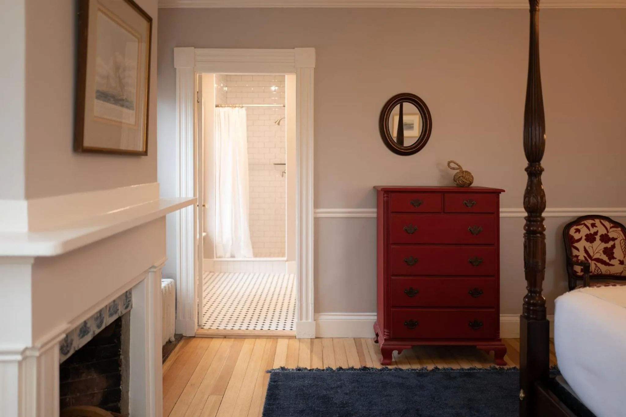 Bedroom in OneSixtyFive, The Inn on Park Row