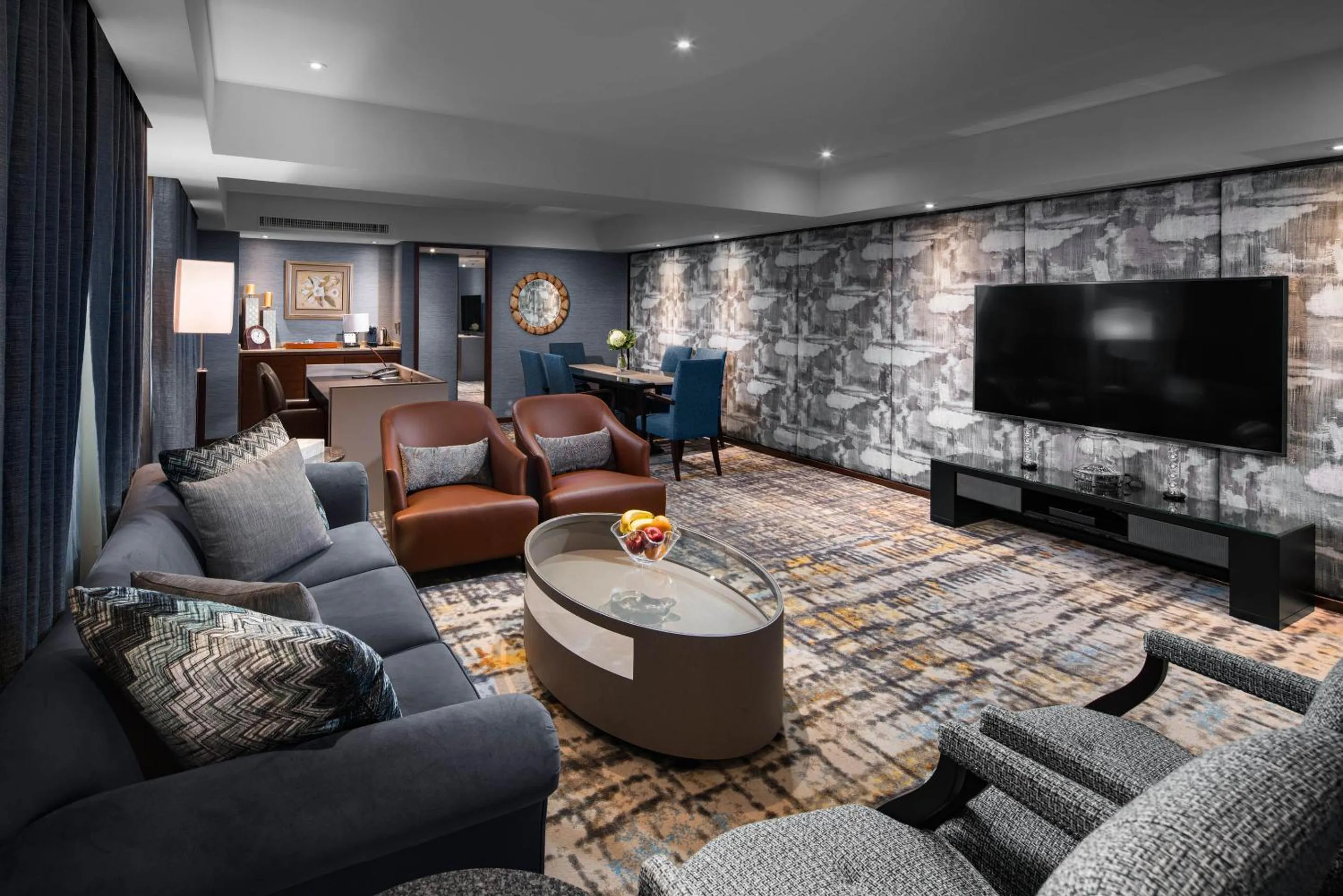 Living room in Taipei Fullerton Hotel - South