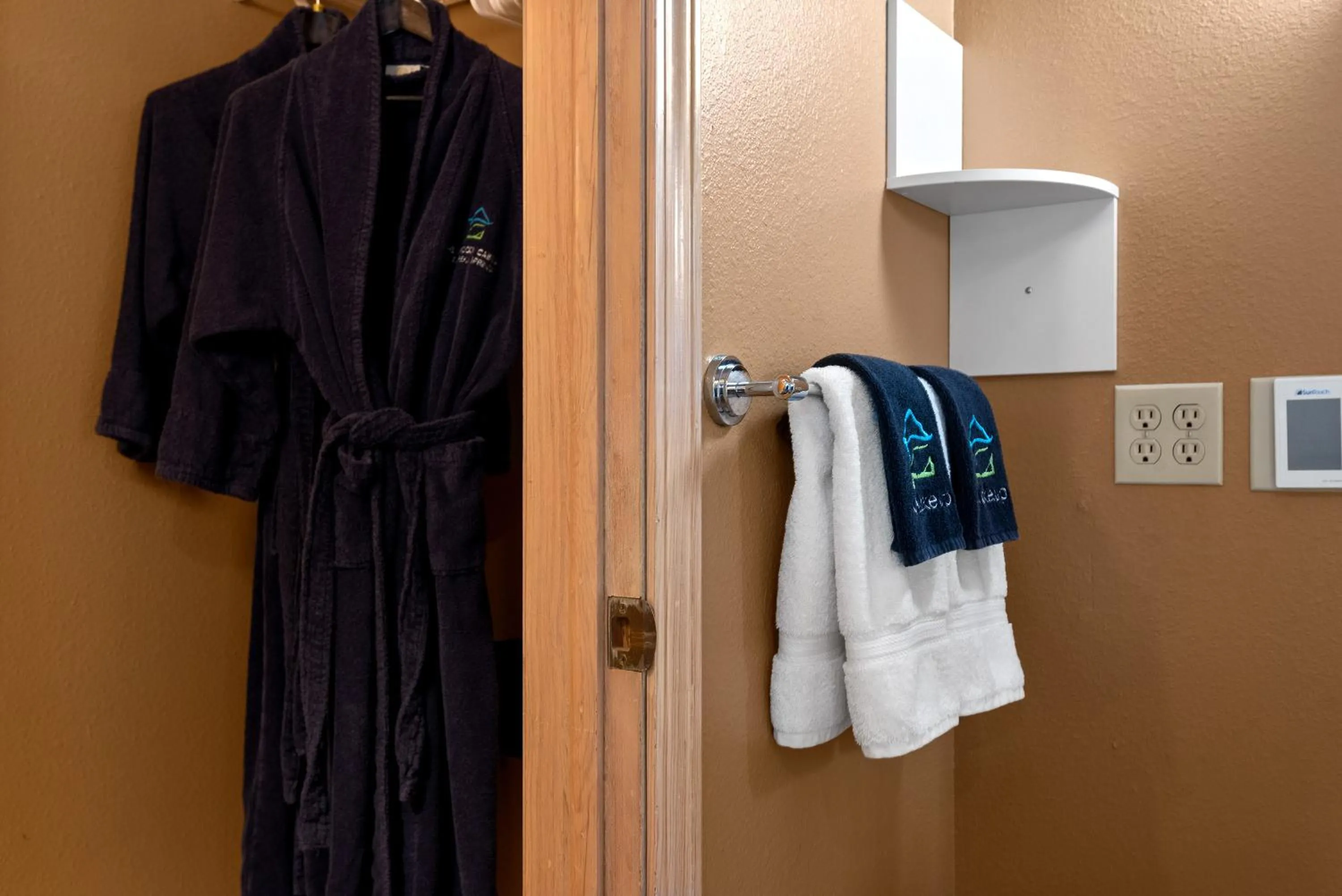 Bathroom in The Woods Cabins