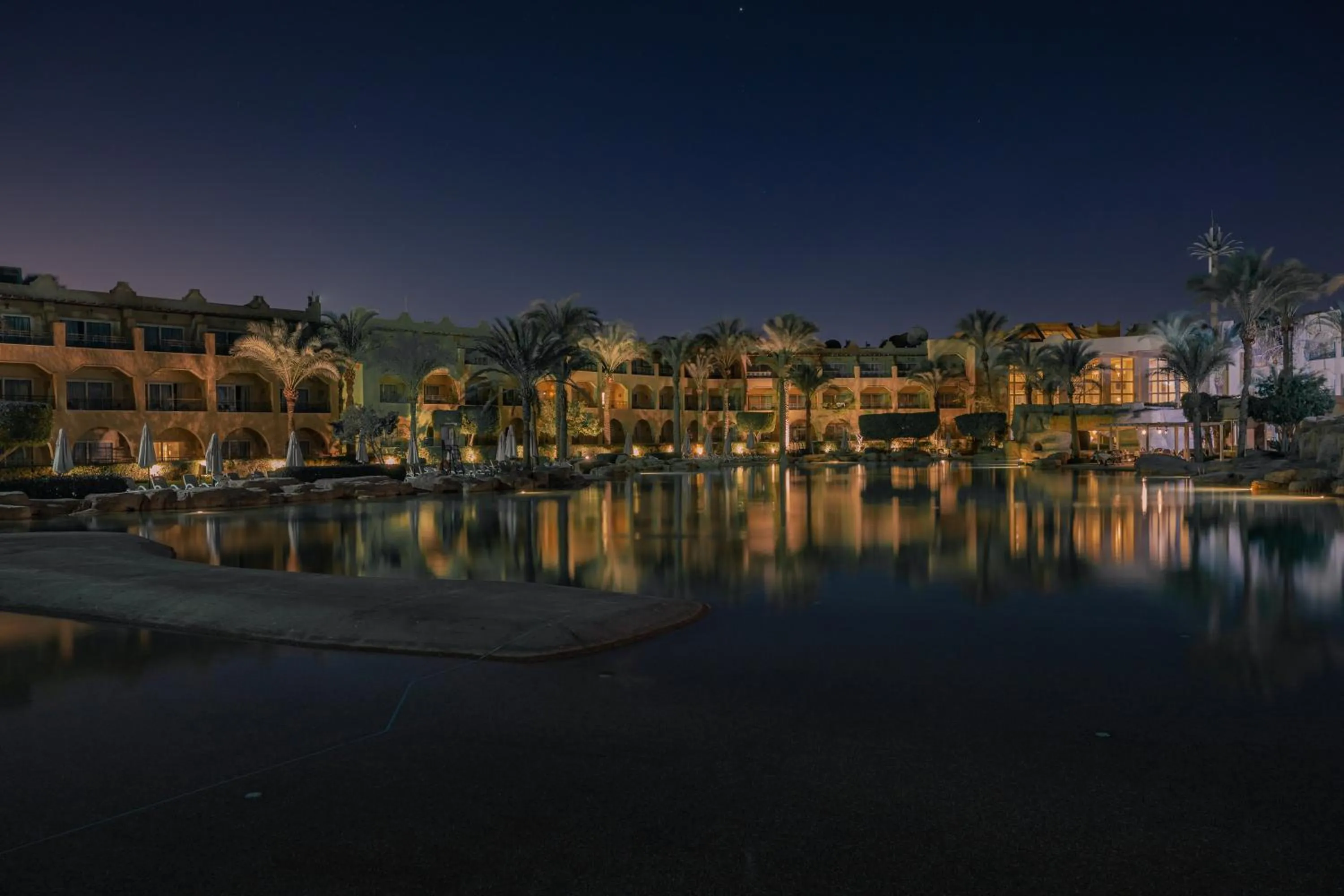 Pool view in Stella Di Mare Grand Hotel