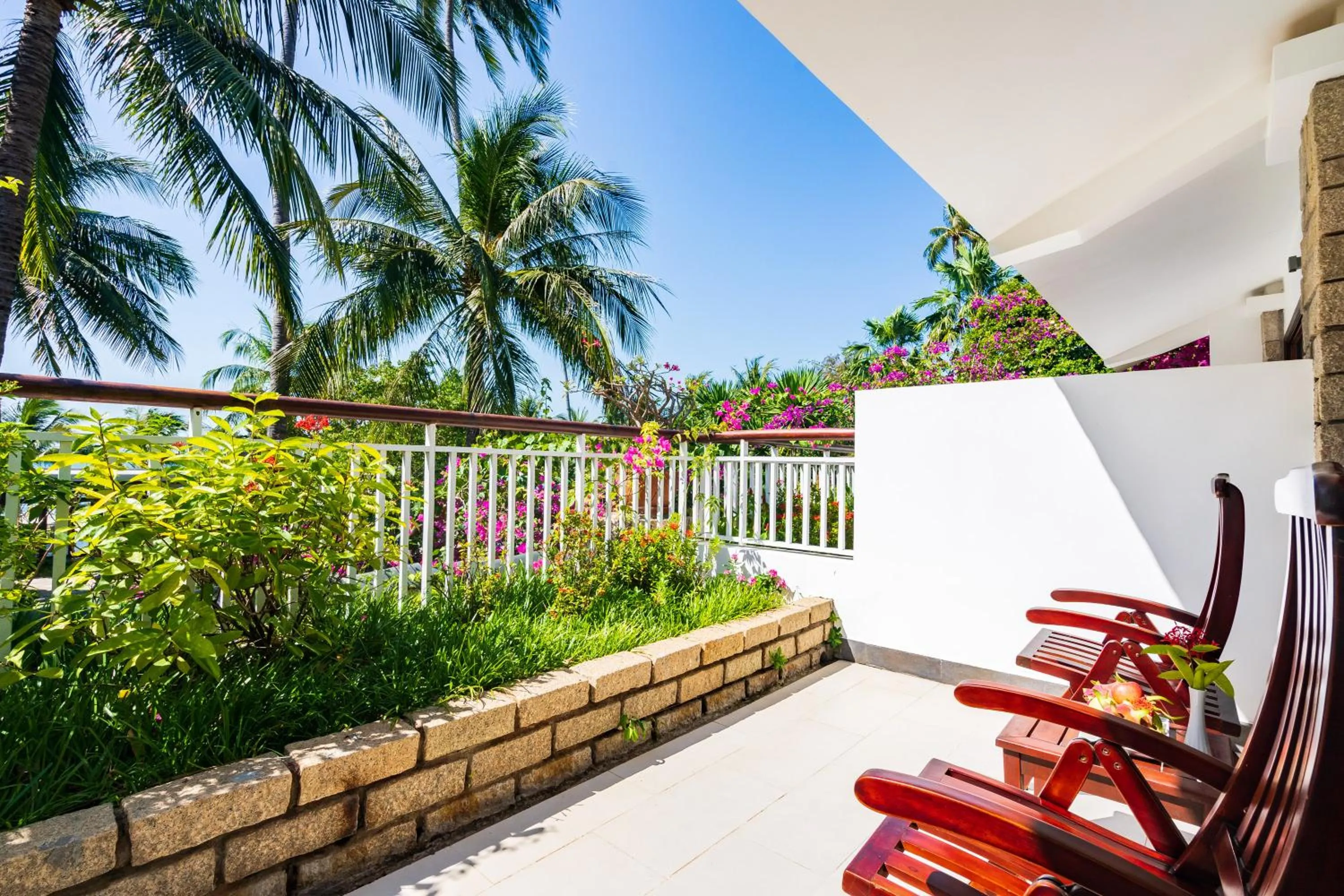 Balcony/Terrace in Hoang Ngoc Beach Resort