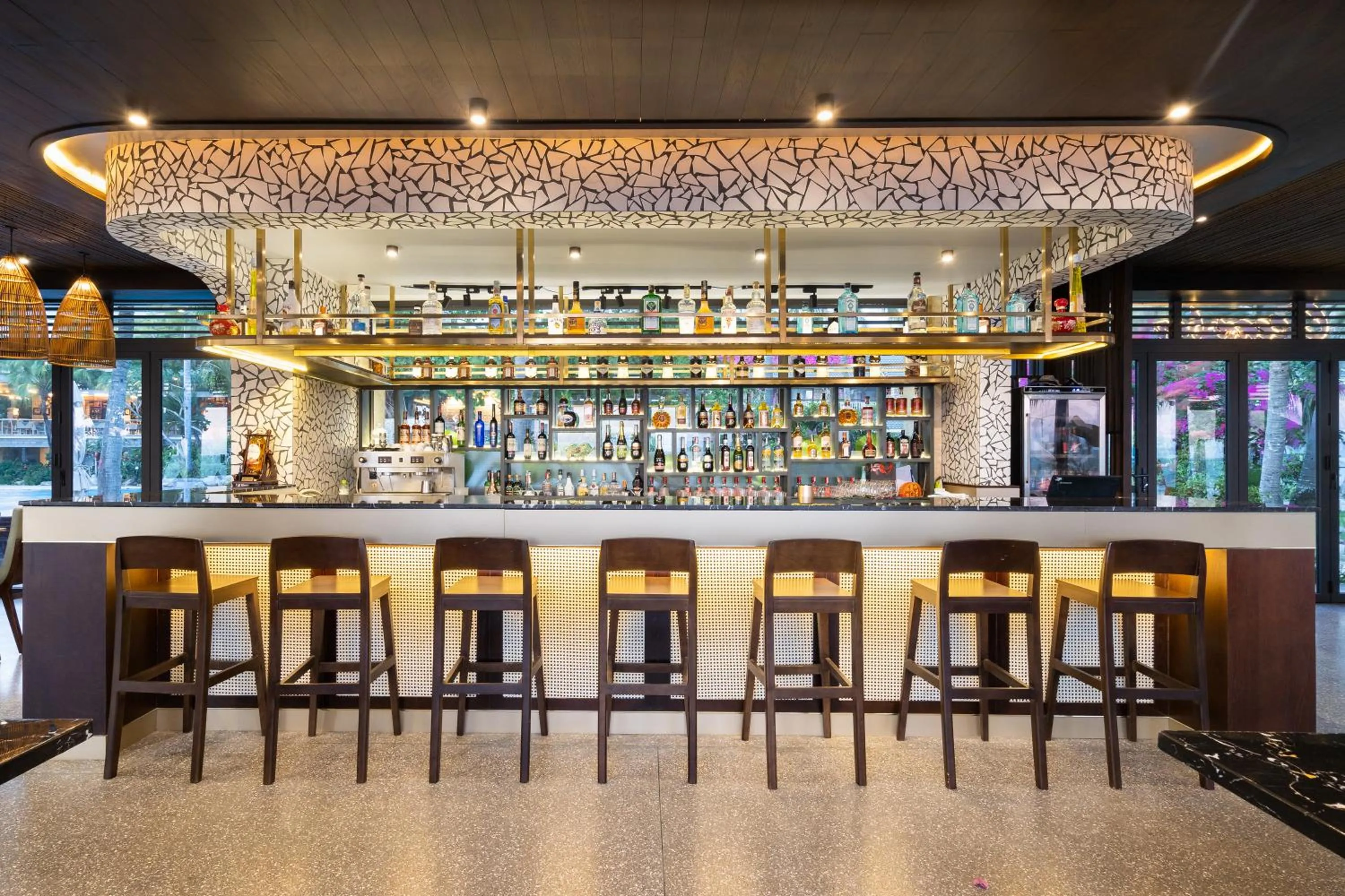 Lounge or bar in Hoang Ngoc Beach Resort