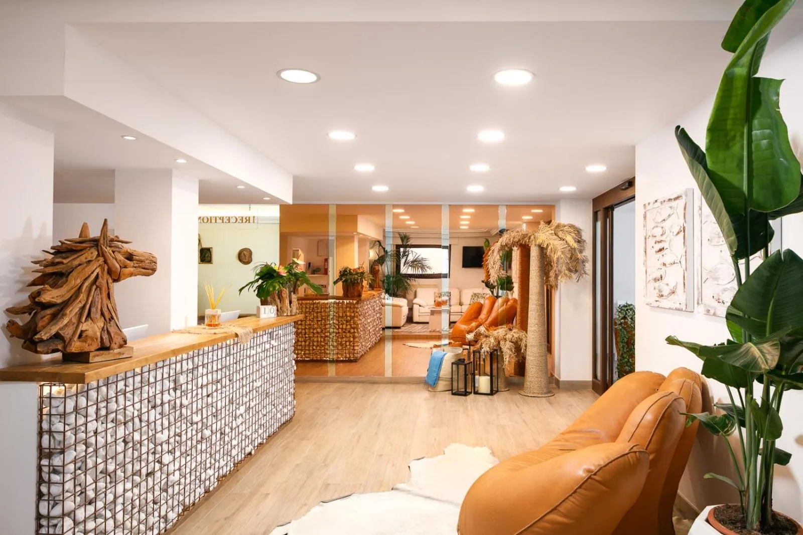 Lobby or reception in Hotel Bellariva