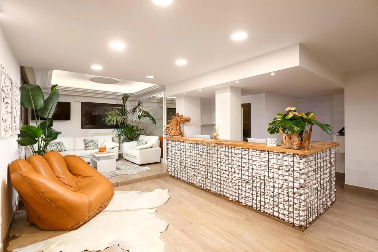 Lobby or reception in Hotel Bellariva