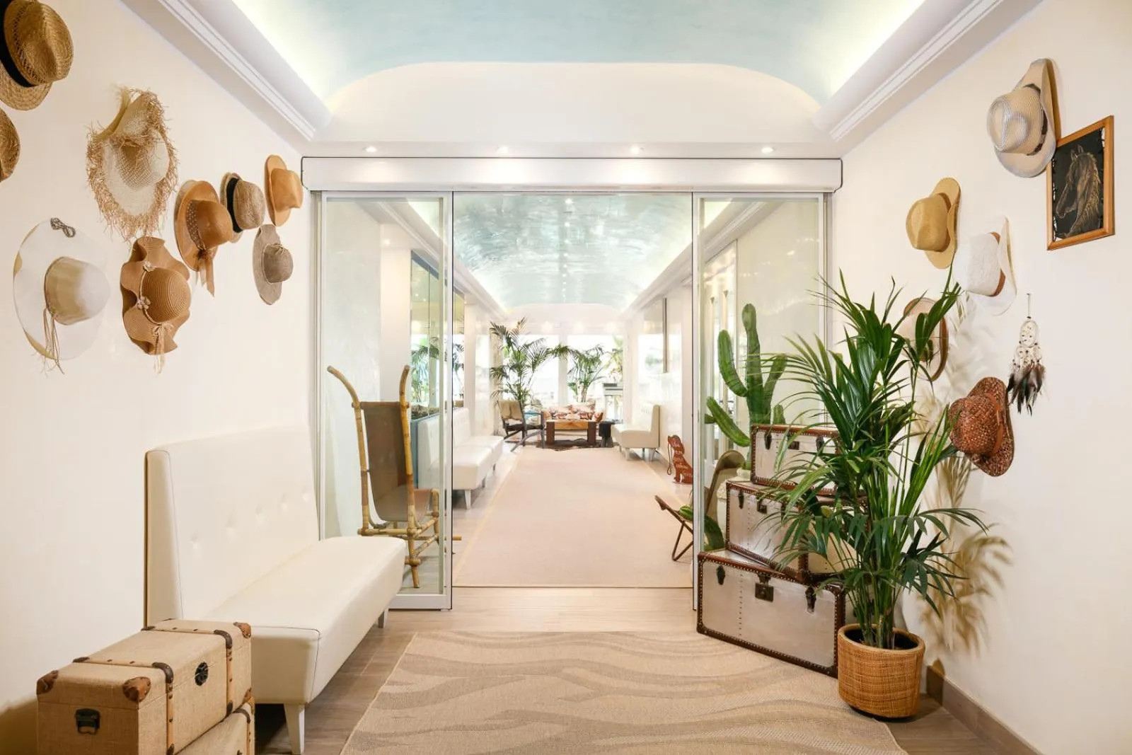 Lobby or reception in Hotel Bellariva