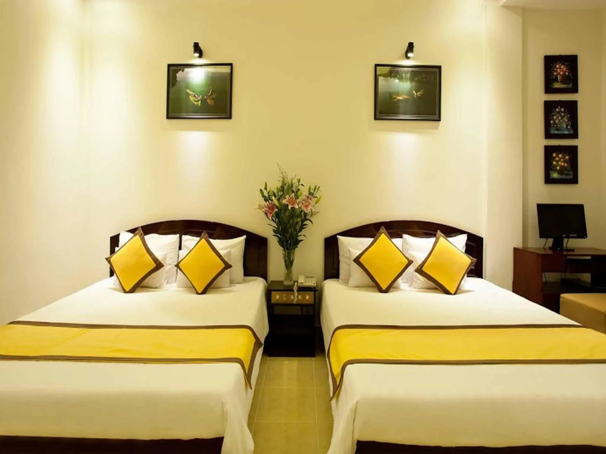 Fitness centre/facilities, Bed in Hoi An Hai Au Boutique Hotel