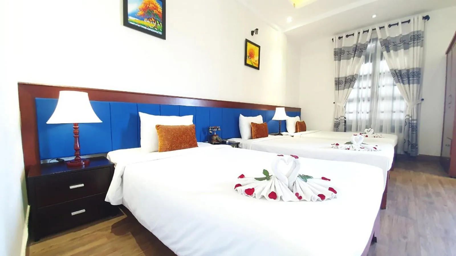 Bed in Hoi An Hai Au Boutique Hotel