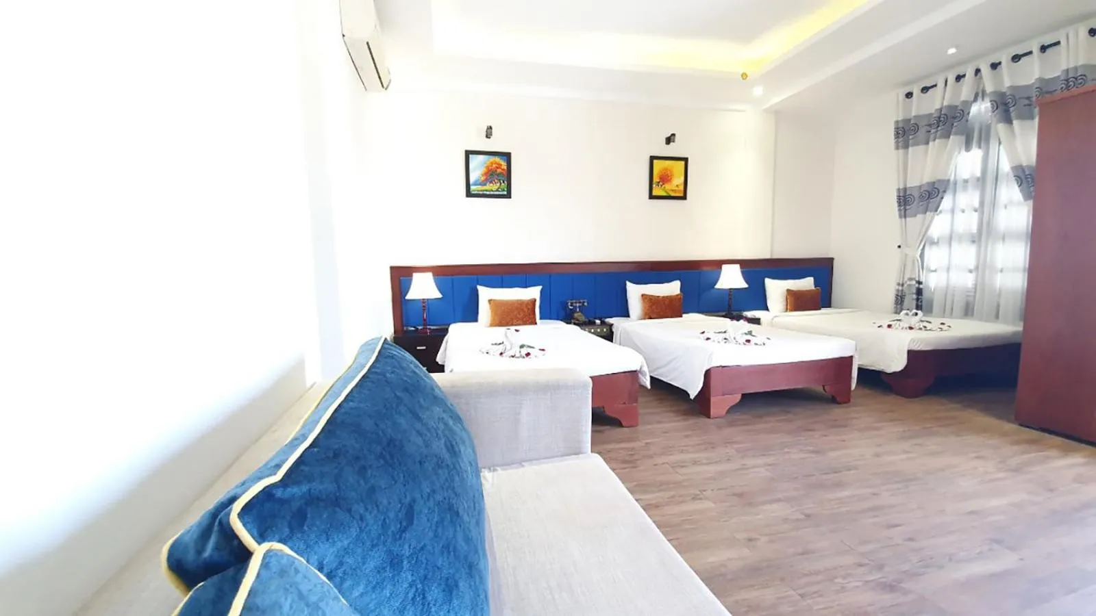 Bed in Hoi An Hai Au Boutique Hotel