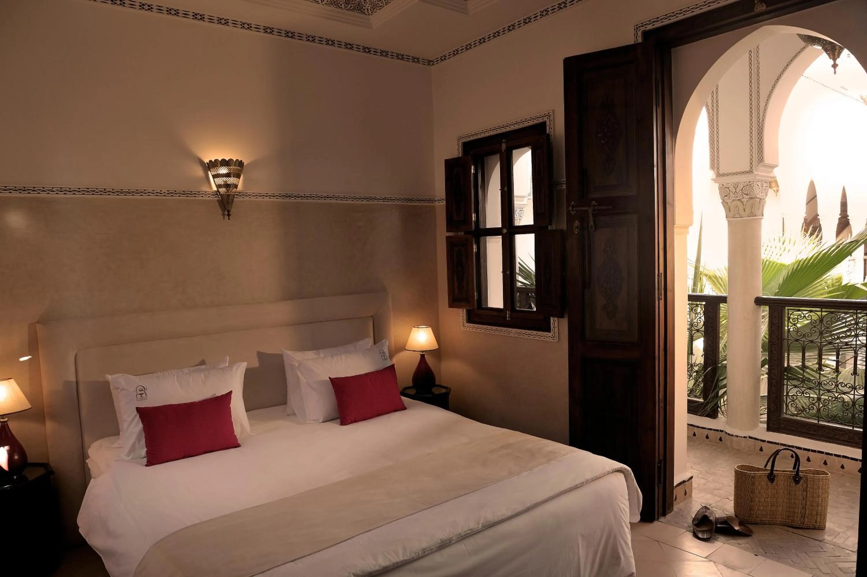Photo of the whole room, Bed in Riad Le Jardin d'Abdou