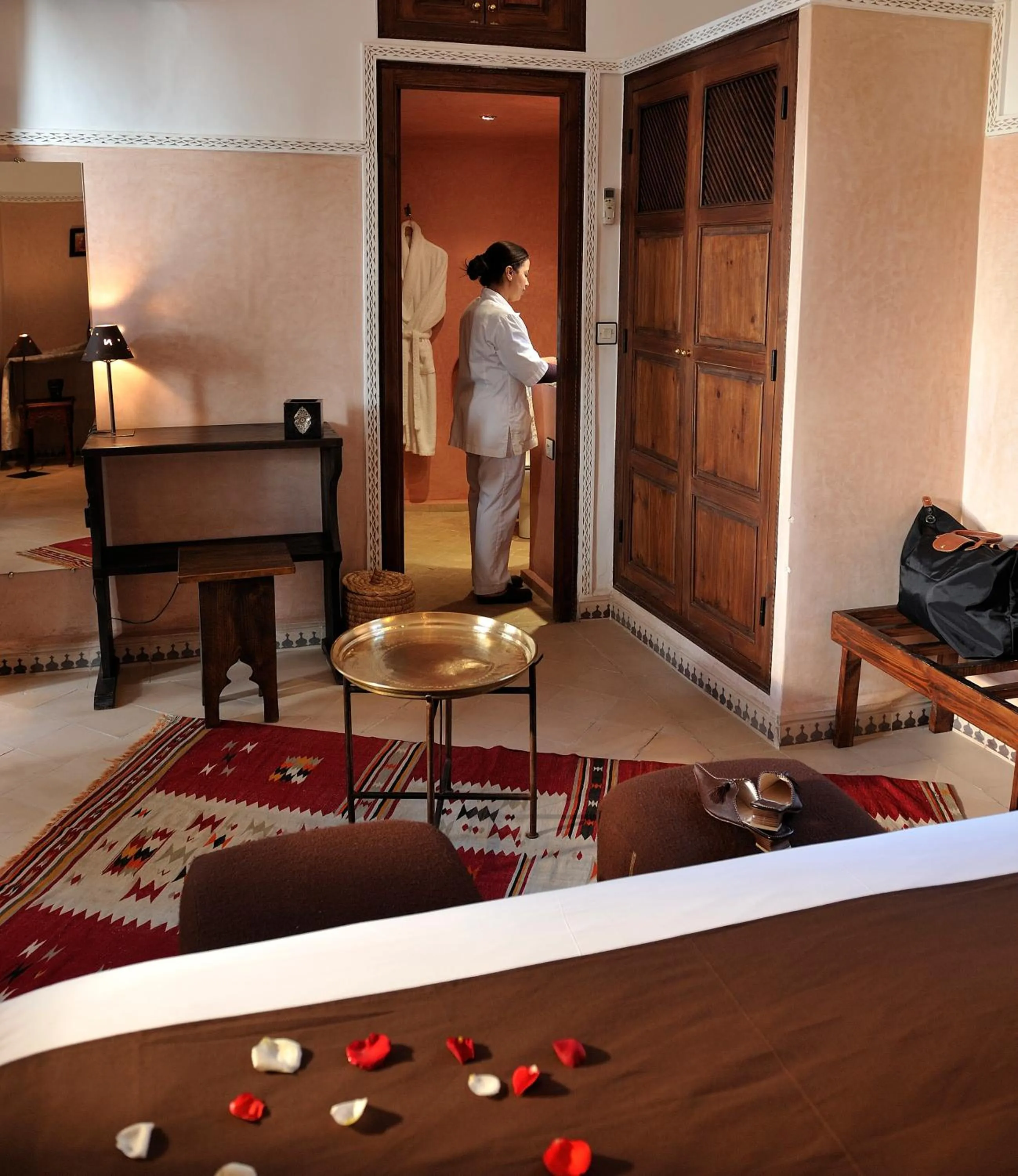 Photo of the whole room, Bed in Riad Le Jardin d'Abdou