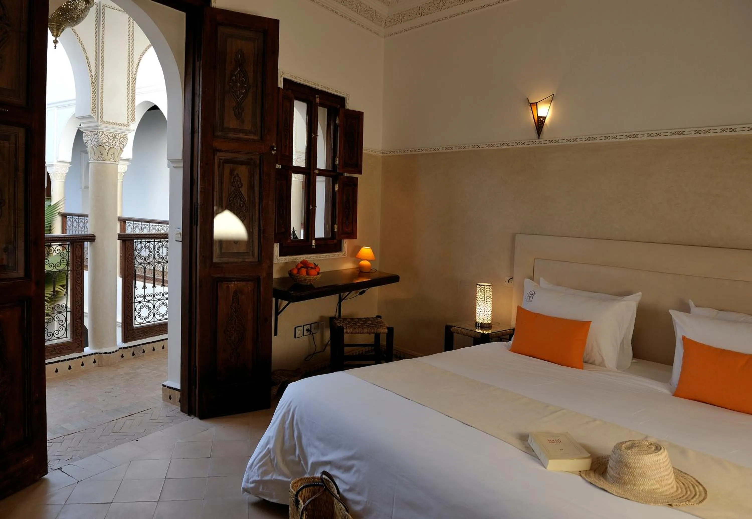 Photo of the whole room, Bed in Riad Le Jardin d'Abdou
