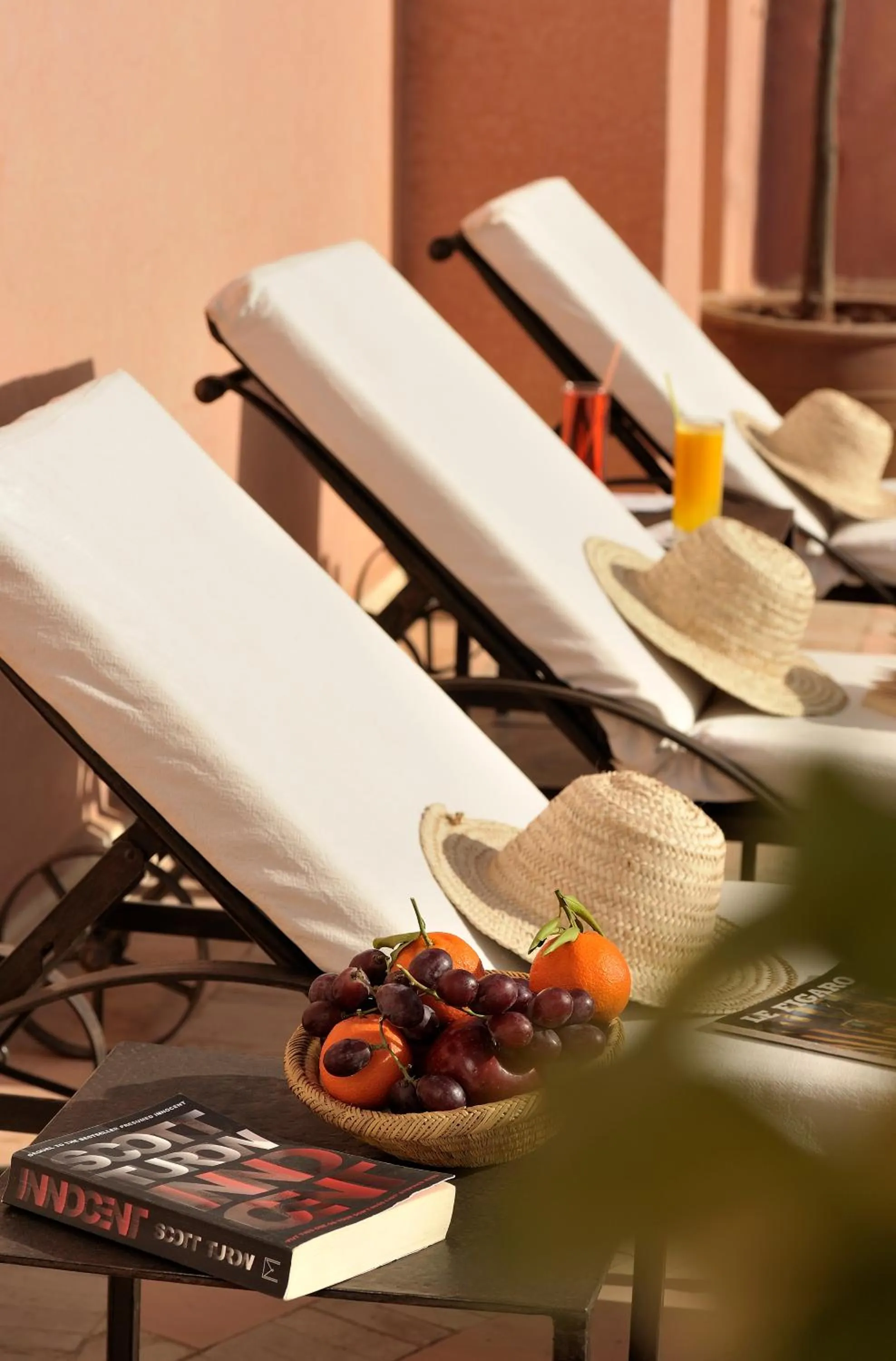 Solarium in Riad Le Jardin d'Abdou