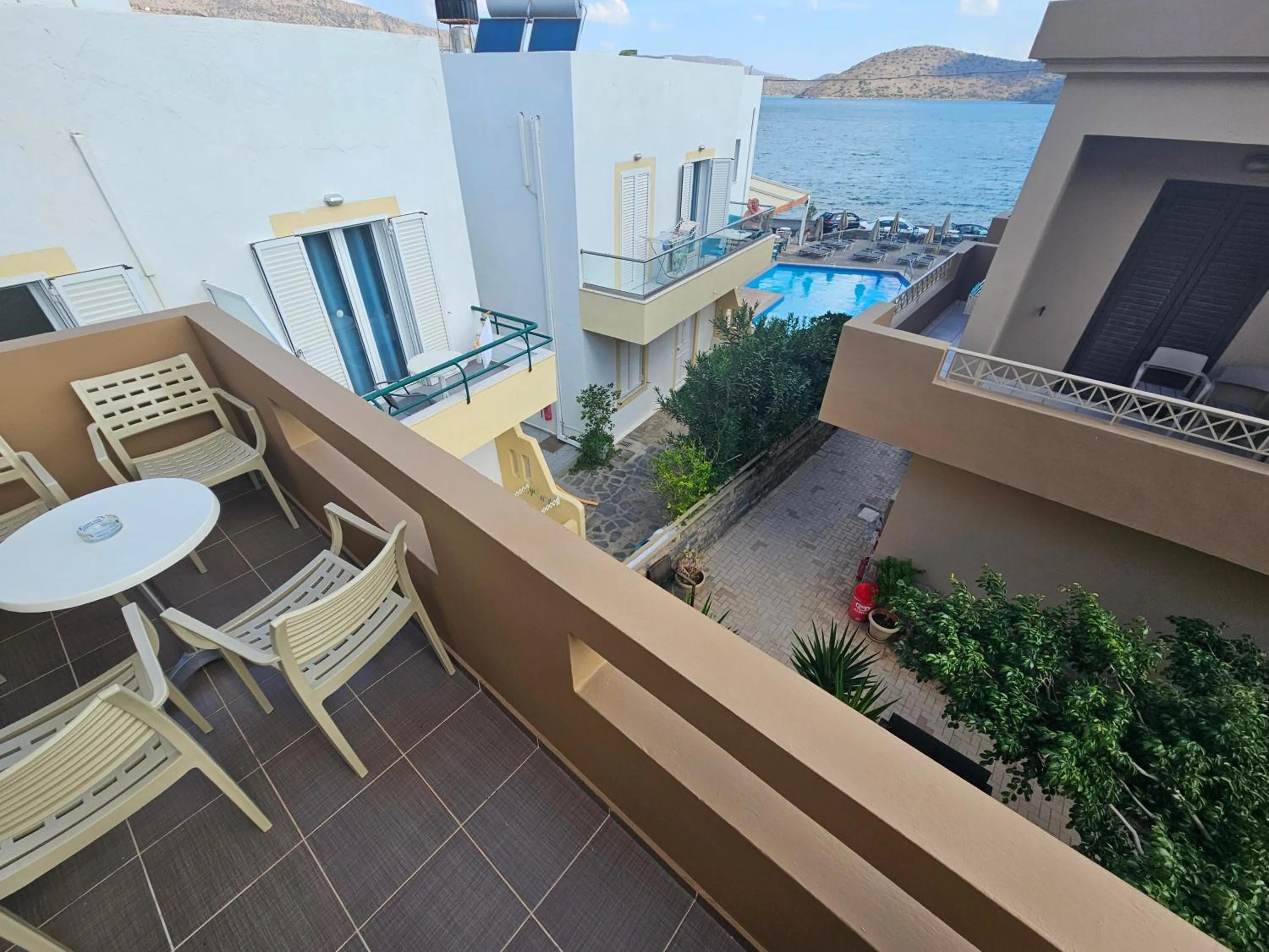 View (from property/room) in Elounda Sunrise Apartments