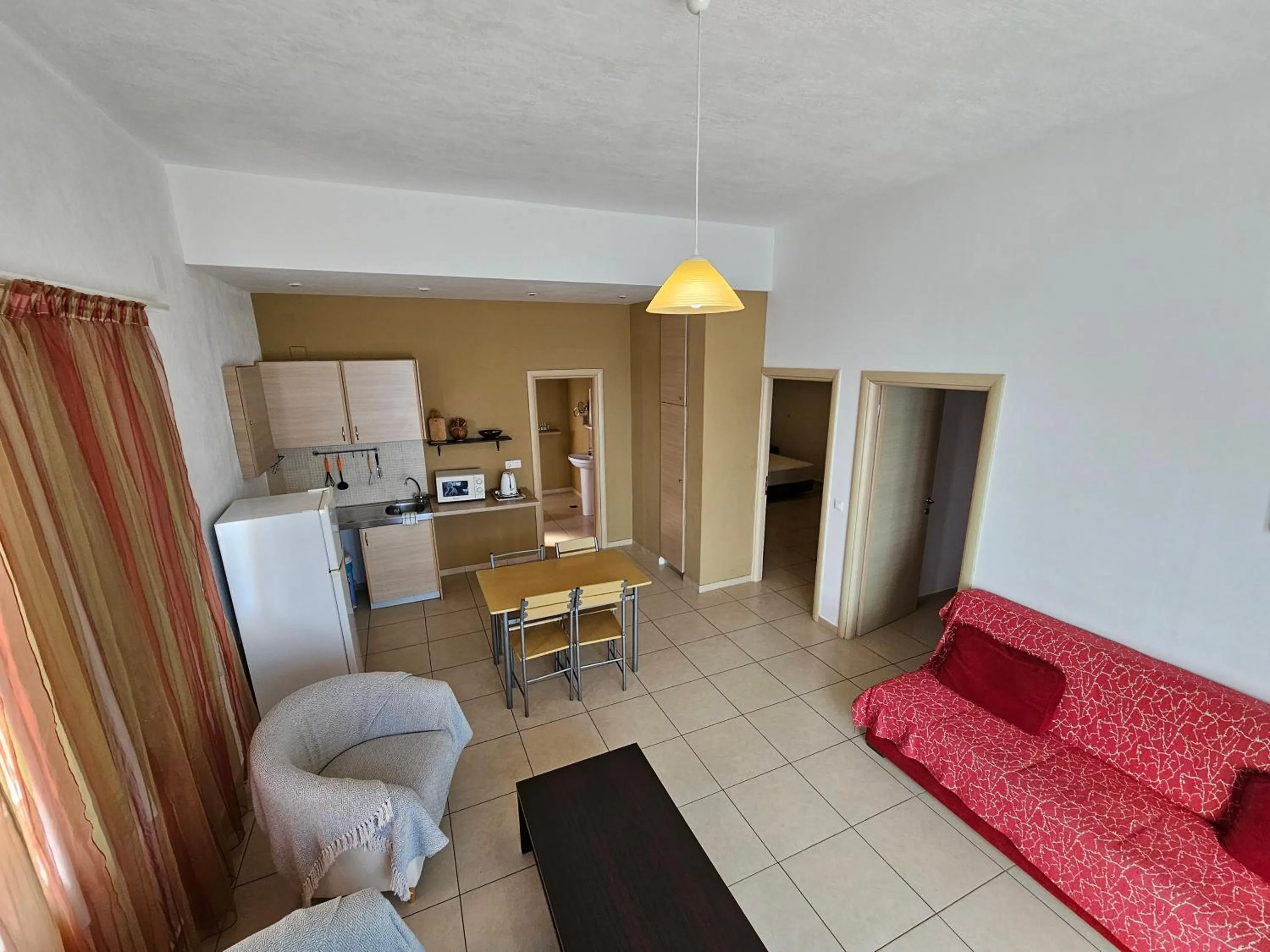 Kitchen or kitchenette in Elounda Sunrise Apartments