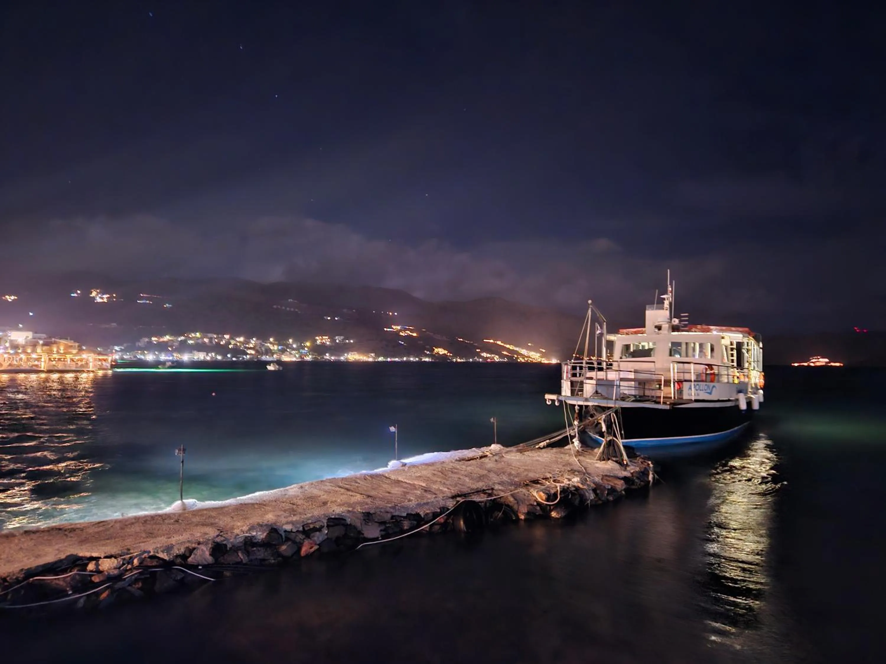 Sea view in Elounda Sunrise Apartments