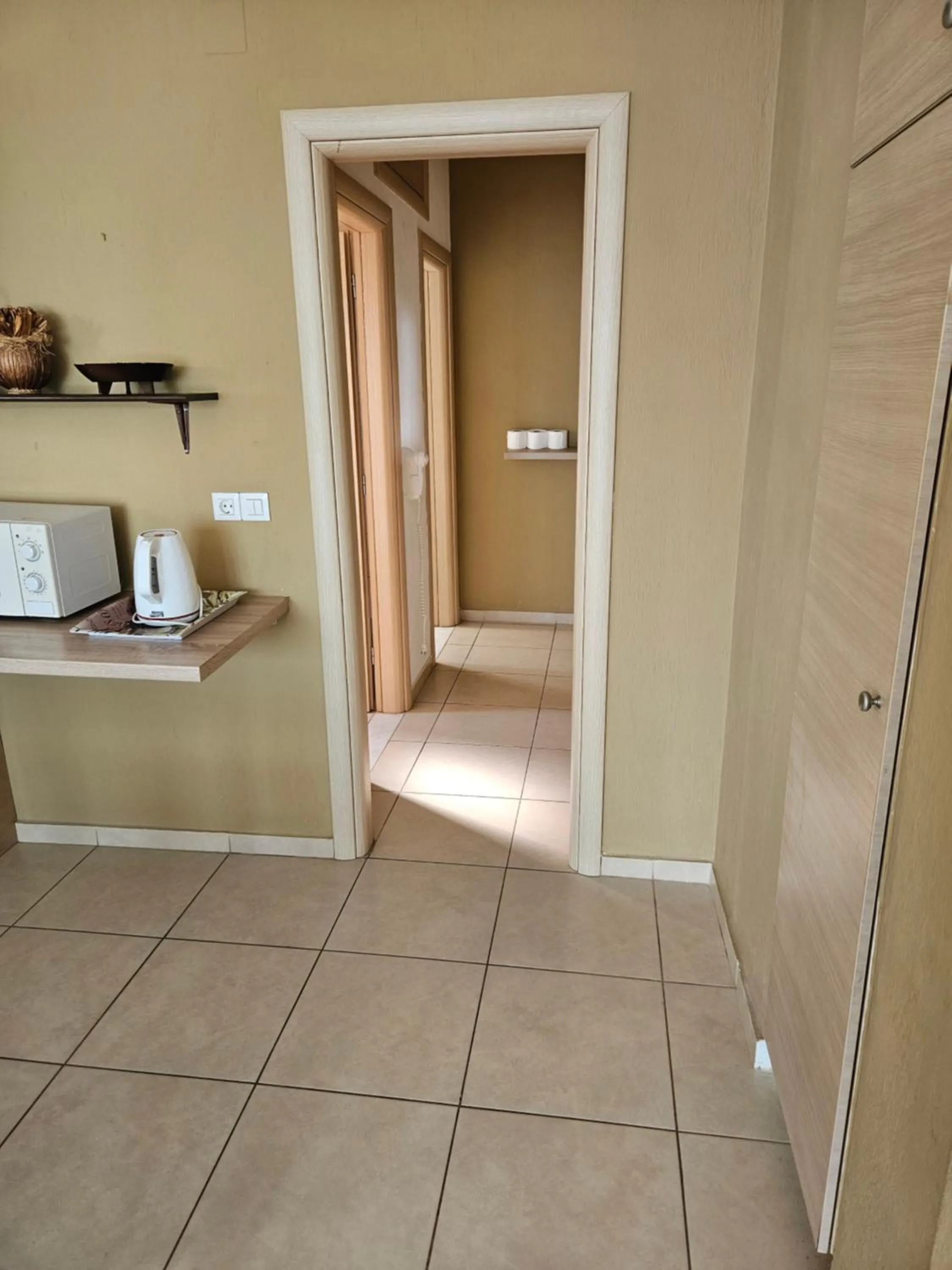 Kitchen or kitchenette in Elounda Sunrise Apartments