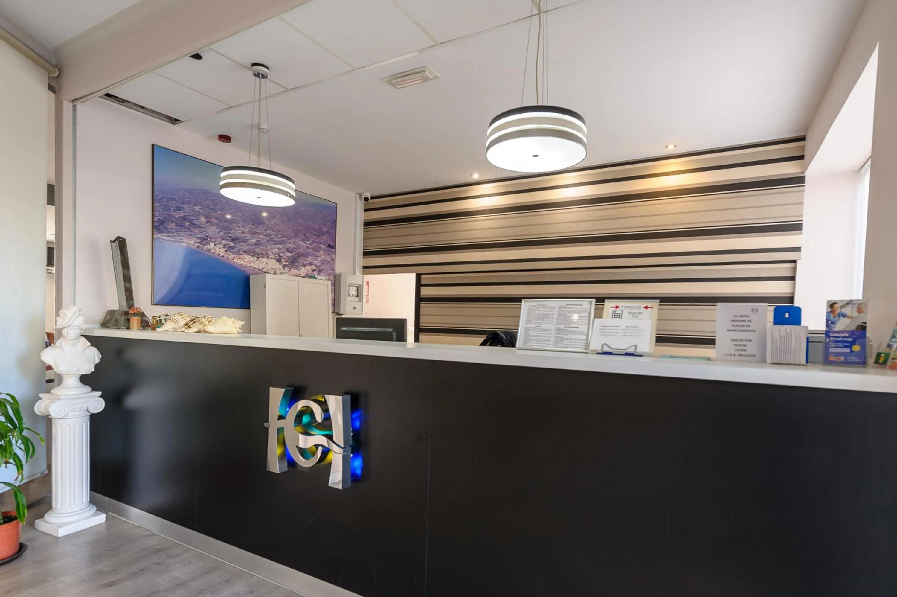 Lobby or reception in Hotel Costamar