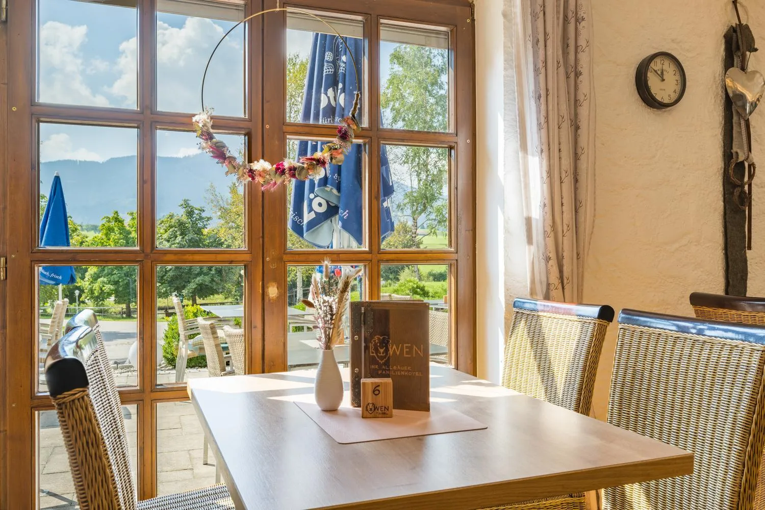 Restaurant/places to eat in Familienhotel Löwen